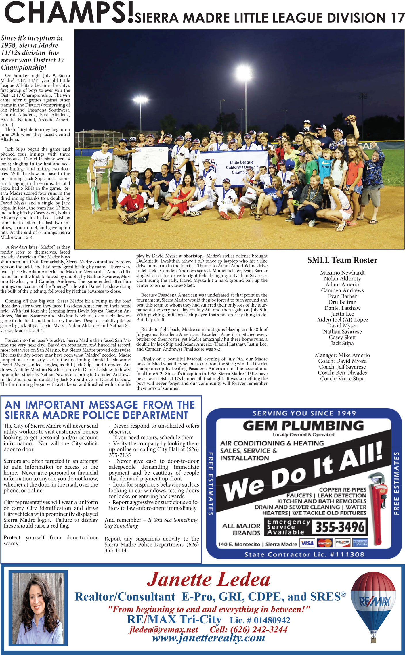 MVNews this week:  Page 1