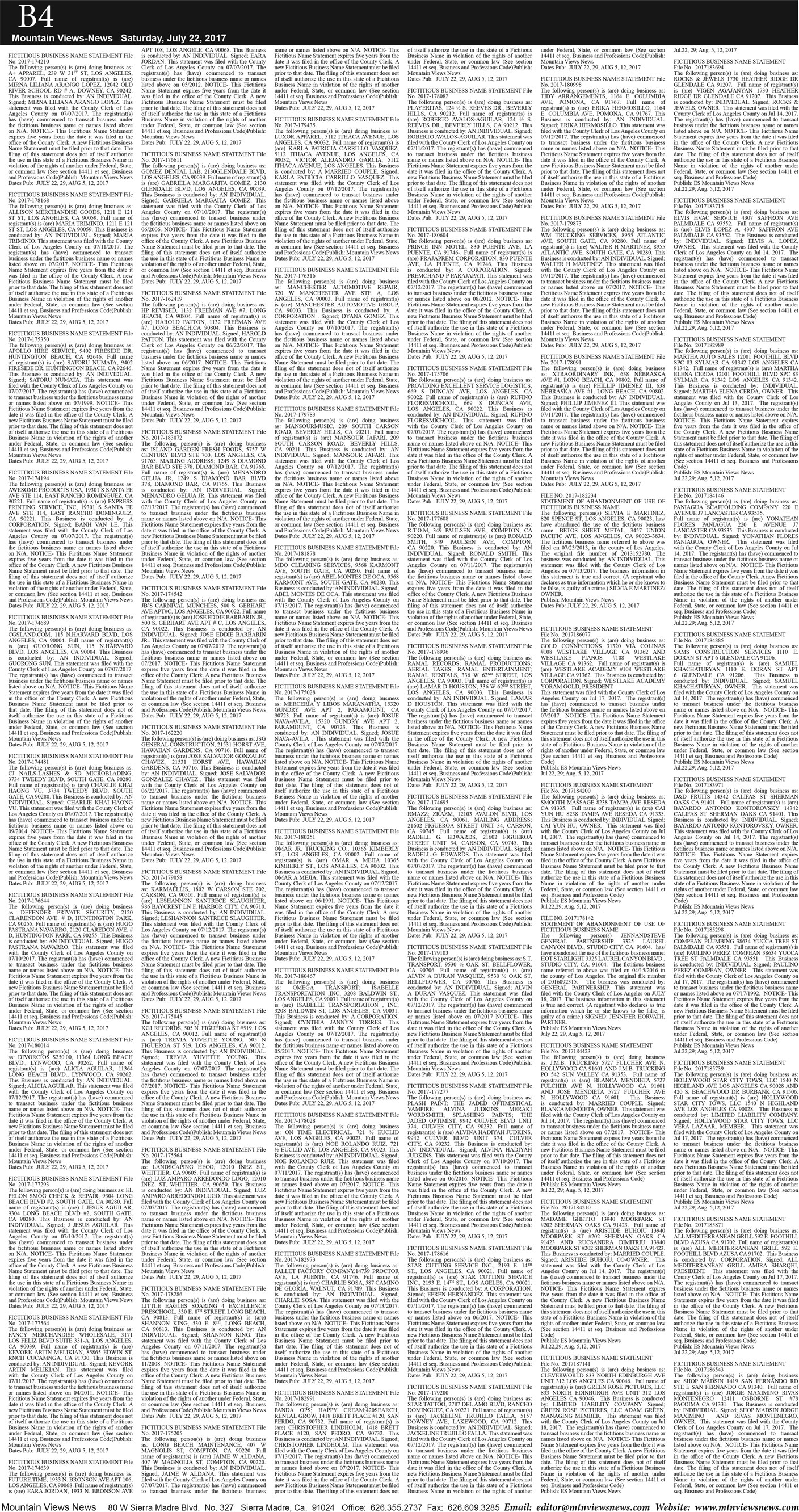 MVNews this week:  Page B:4