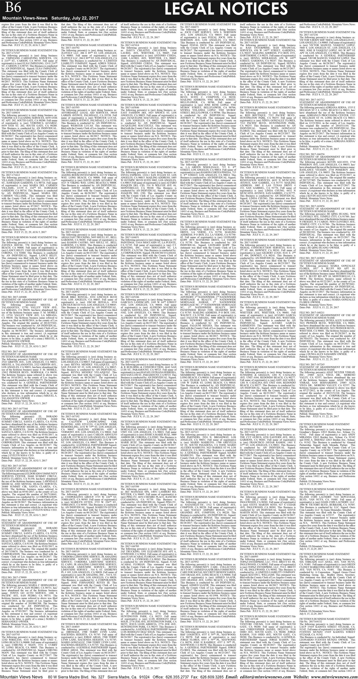 MVNews this week:  Page B:6