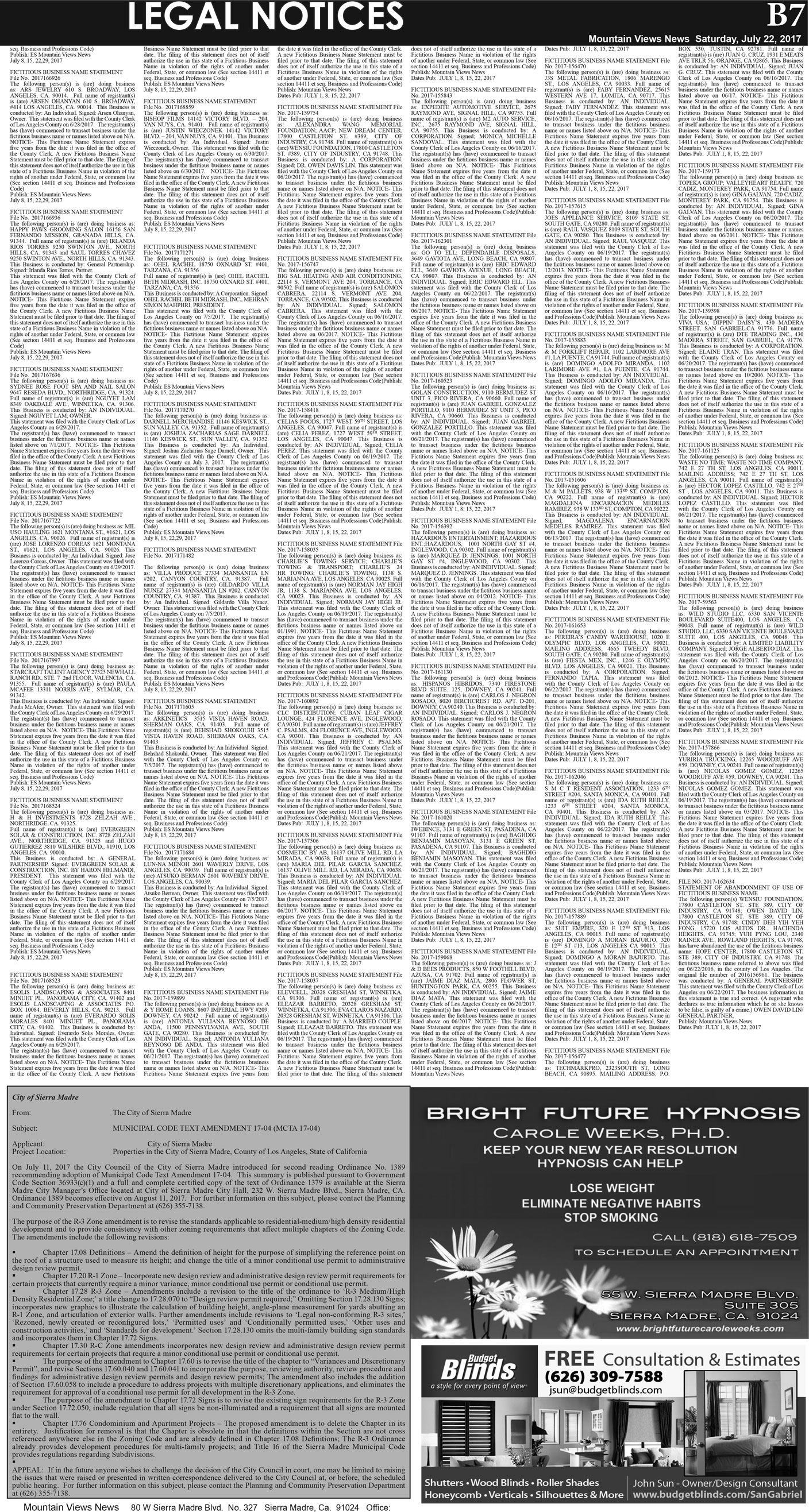 MVNews this week:  Page B:7