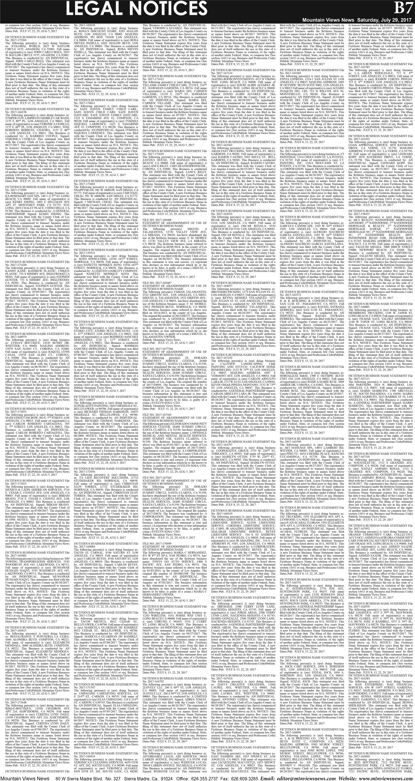 MVNews this week:  Page B:7