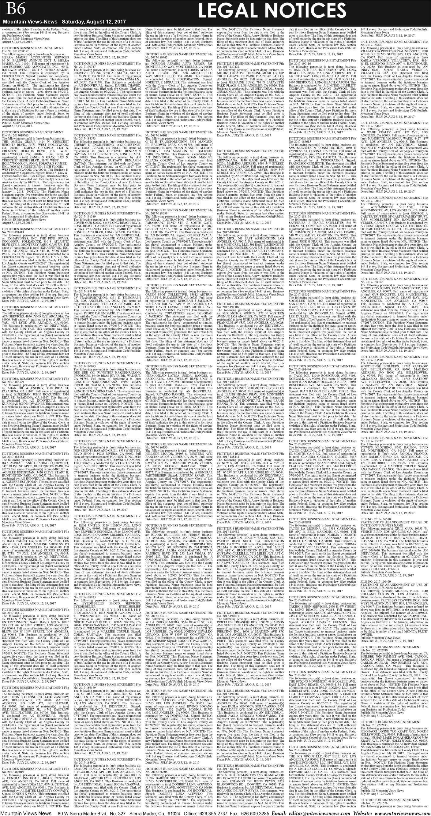 MVNews this week:  Page B:6