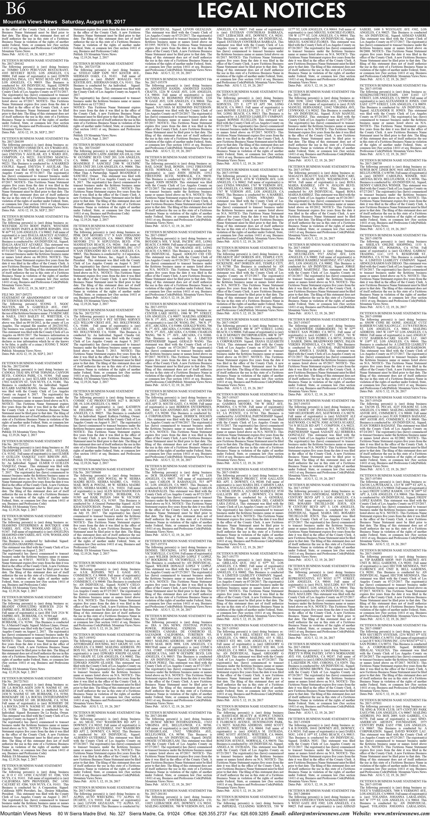 MVNews this week:  Page B:6