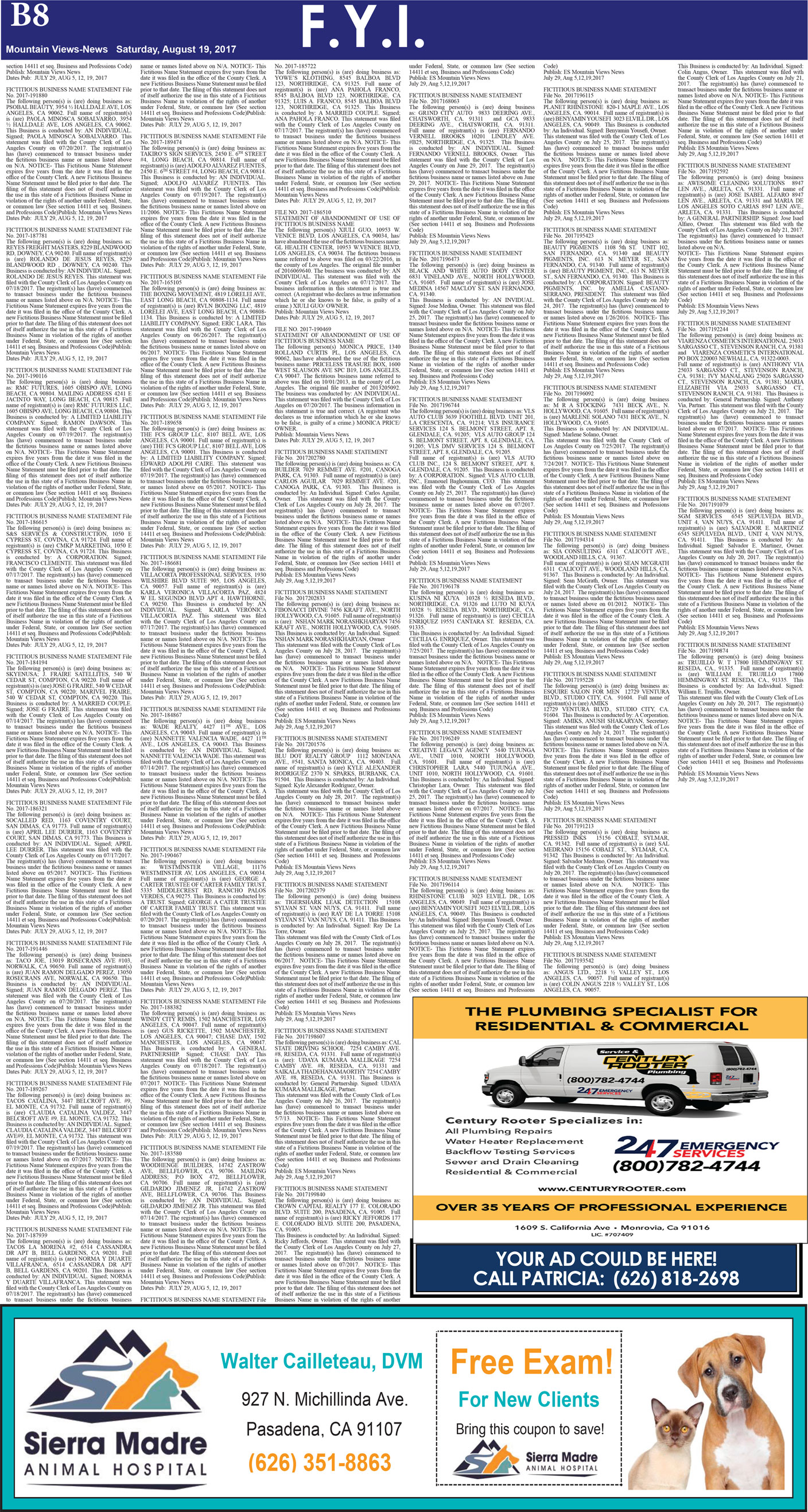 MVNews this week:  Page B:8