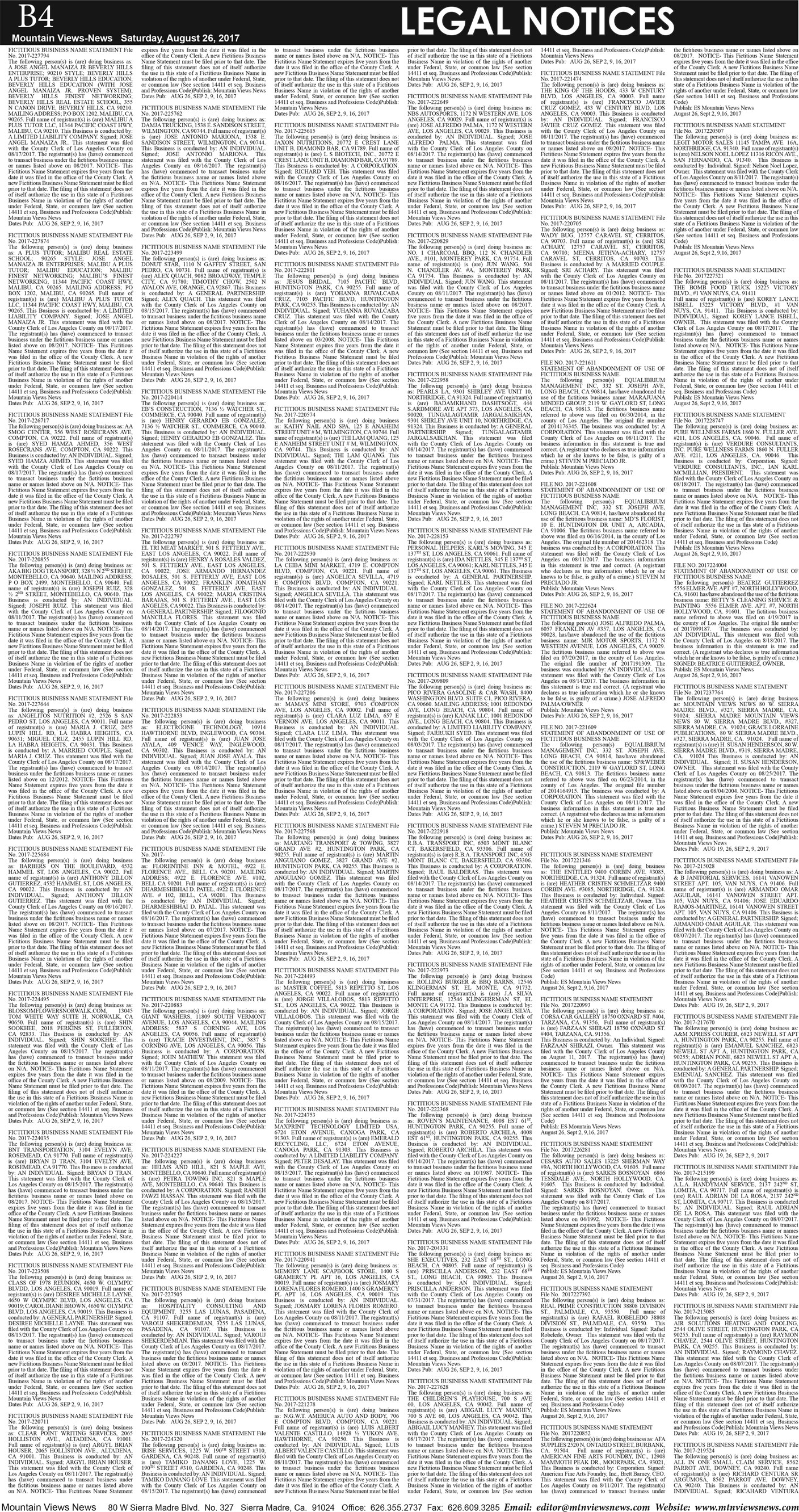 MVNews this week:  Page B:4