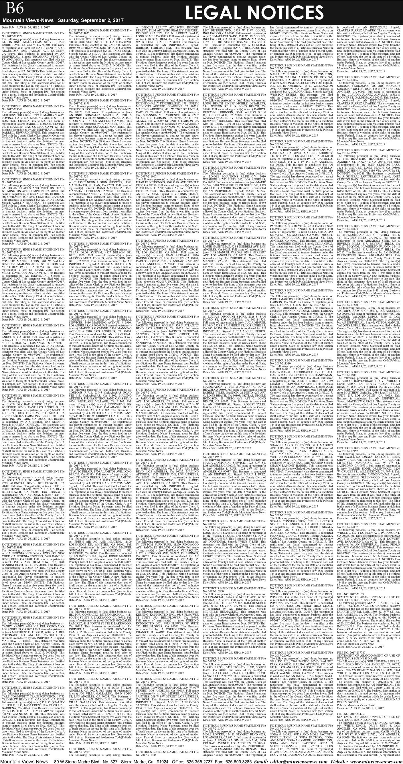 MVNews this week:  Page B:6