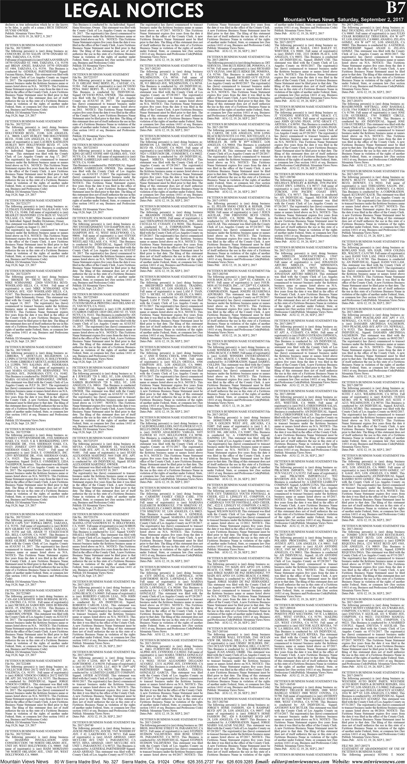 MVNews this week:  Page B:7