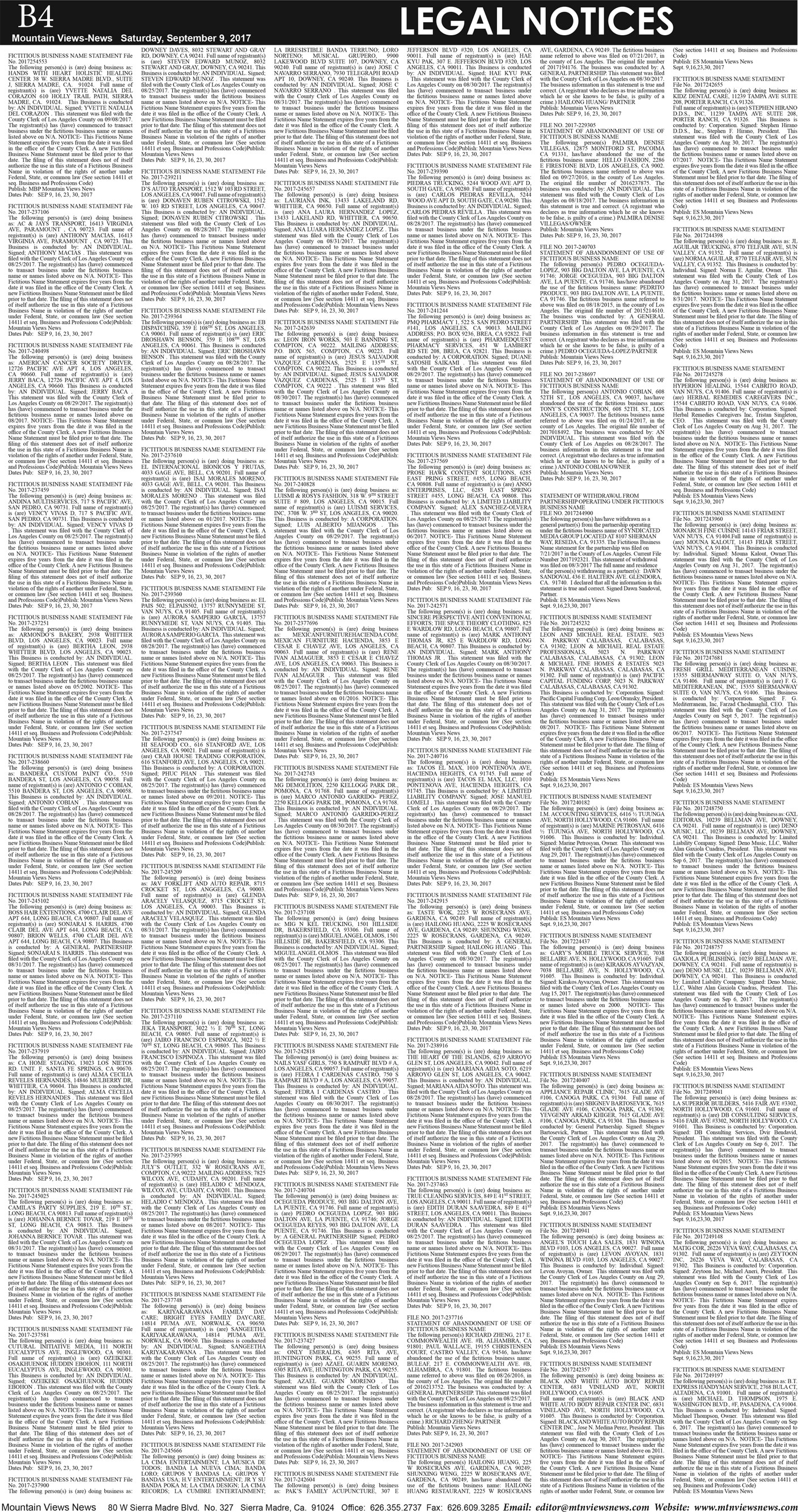 MVNews this week:  Page B:4