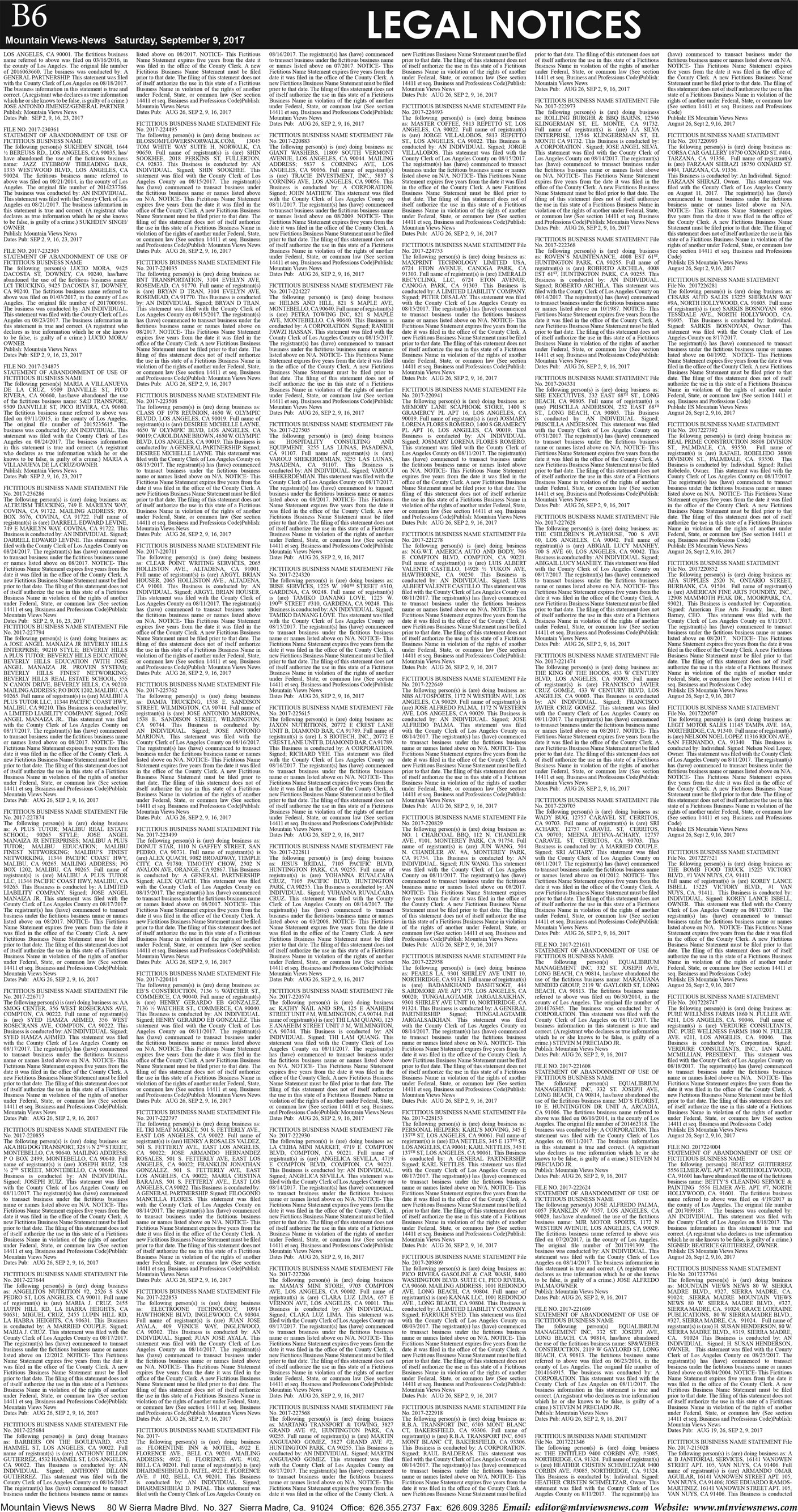 MVNews this week:  Page B:6