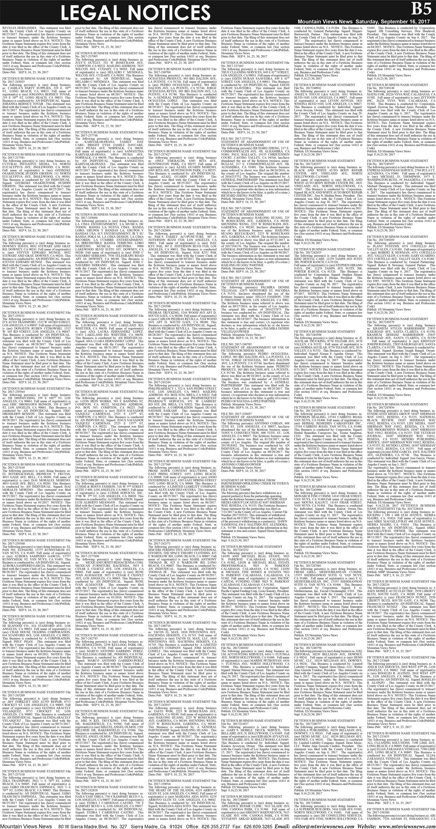 MVNews this week:  Page B:5