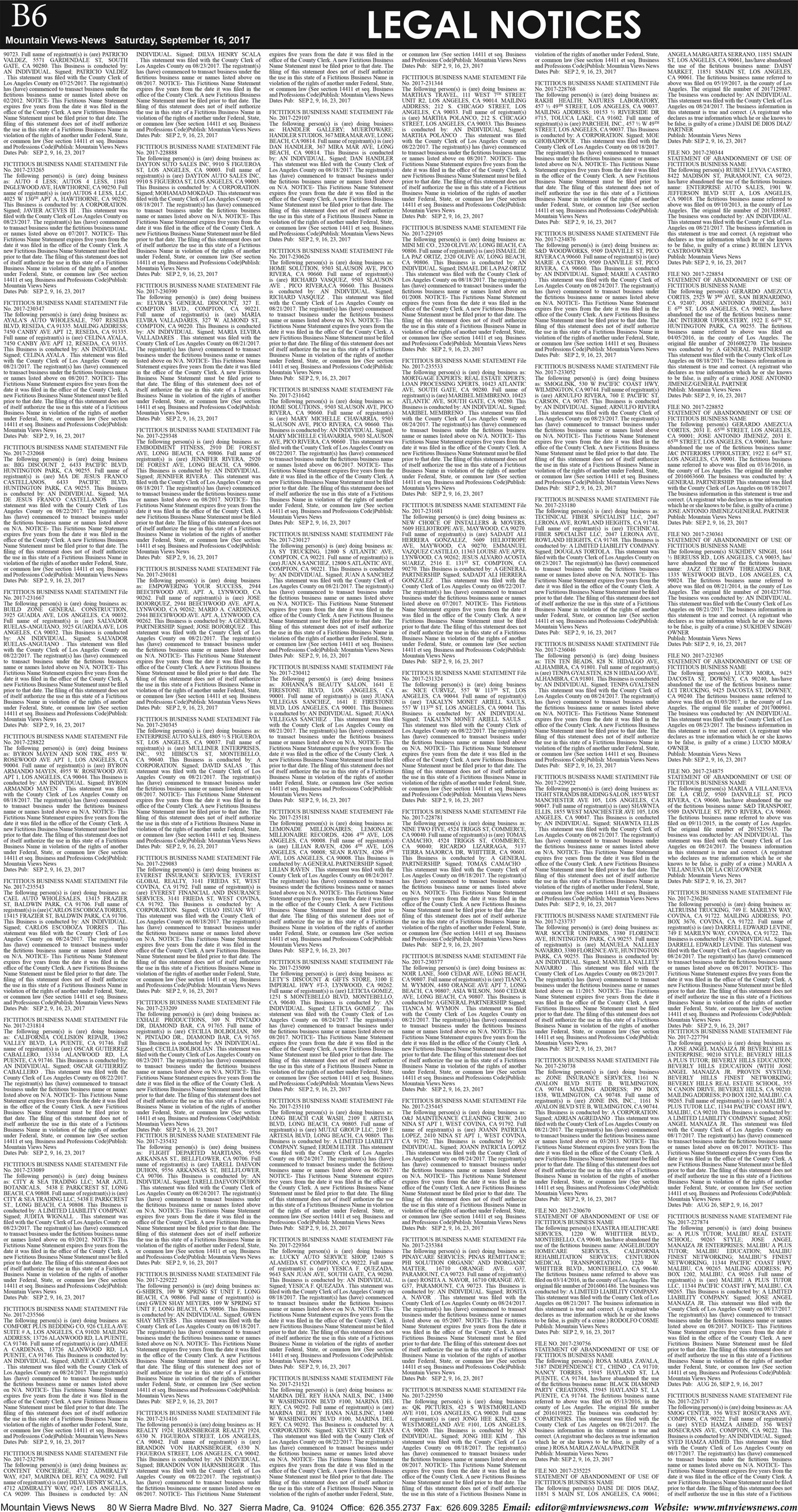 MVNews this week:  Page B:6