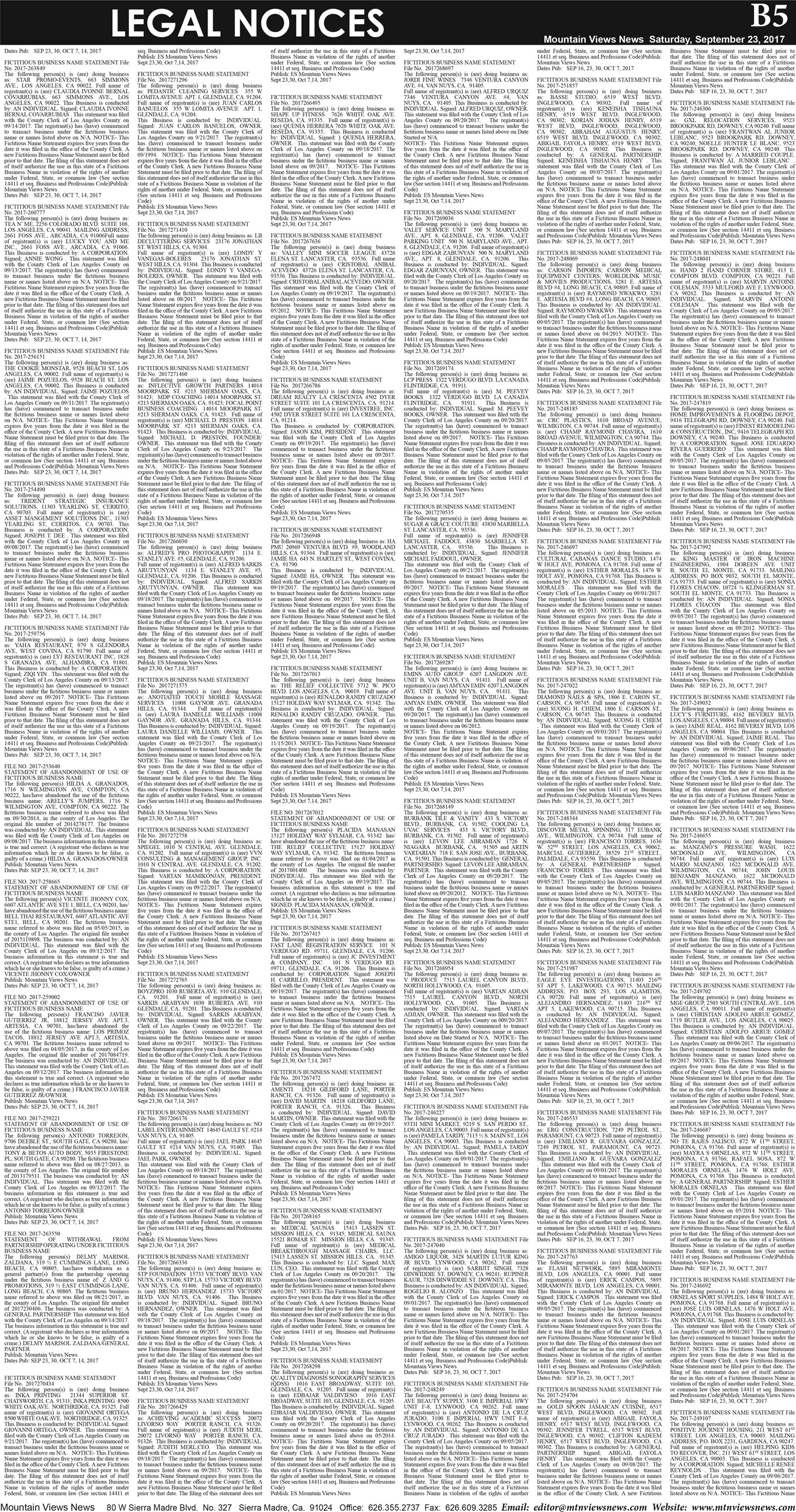 MVNews this week:  Page B:5