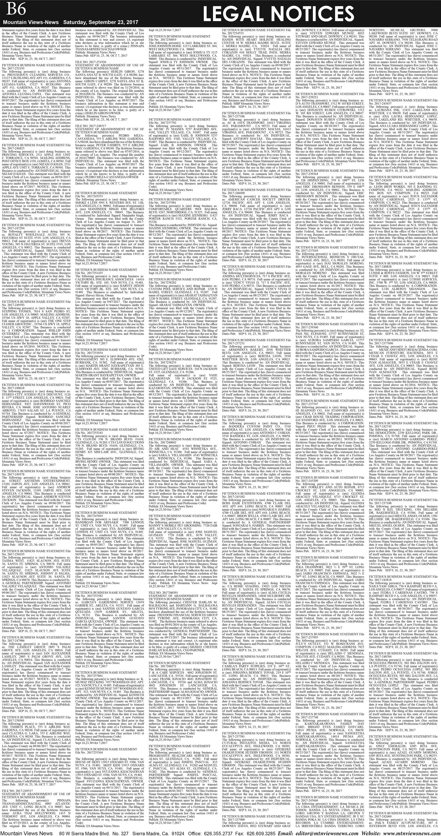 MVNews this week:  Page B:6