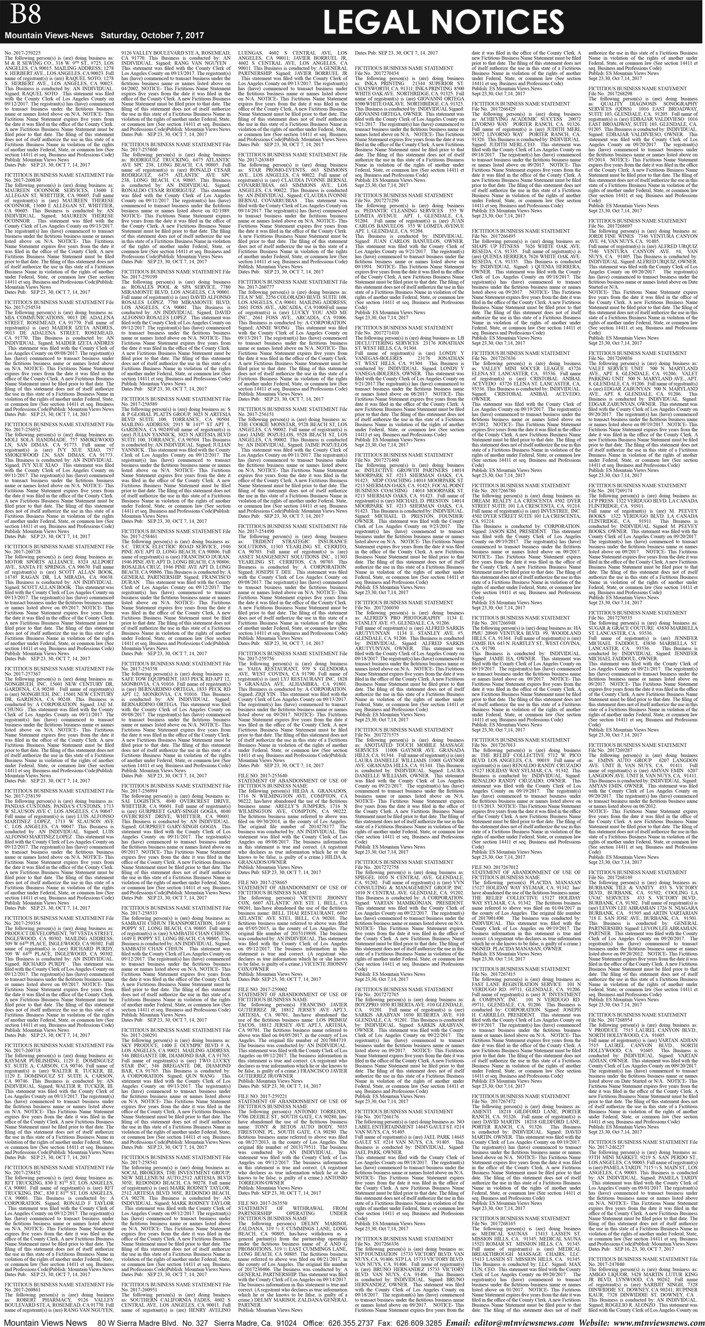 MVNews this week:  Page B:8