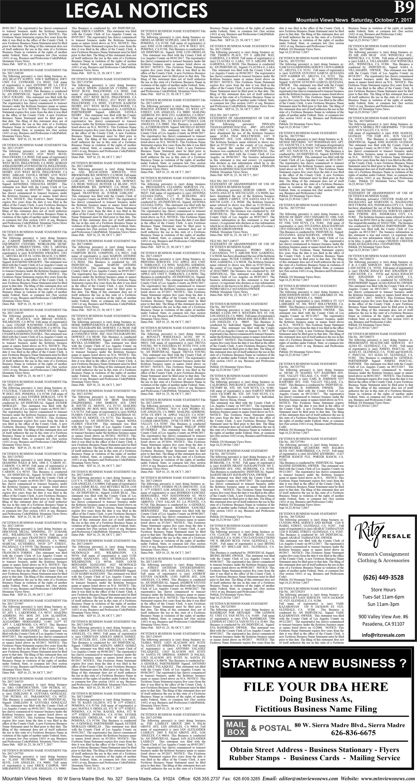 MVNews this week:  Page B:9