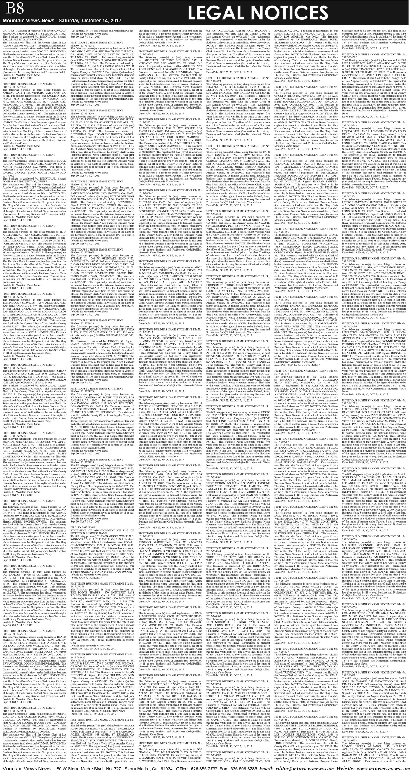 MVNews this week:  Page B:8