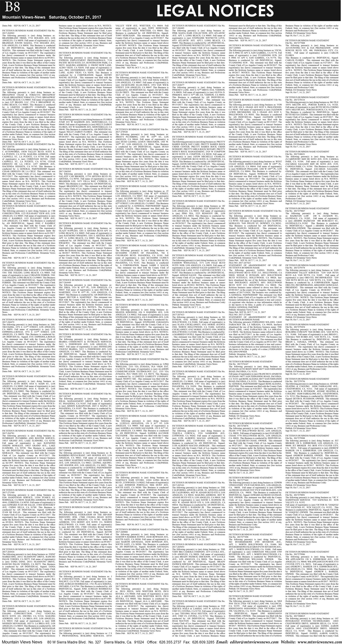 MVNews this week:  Page B:8