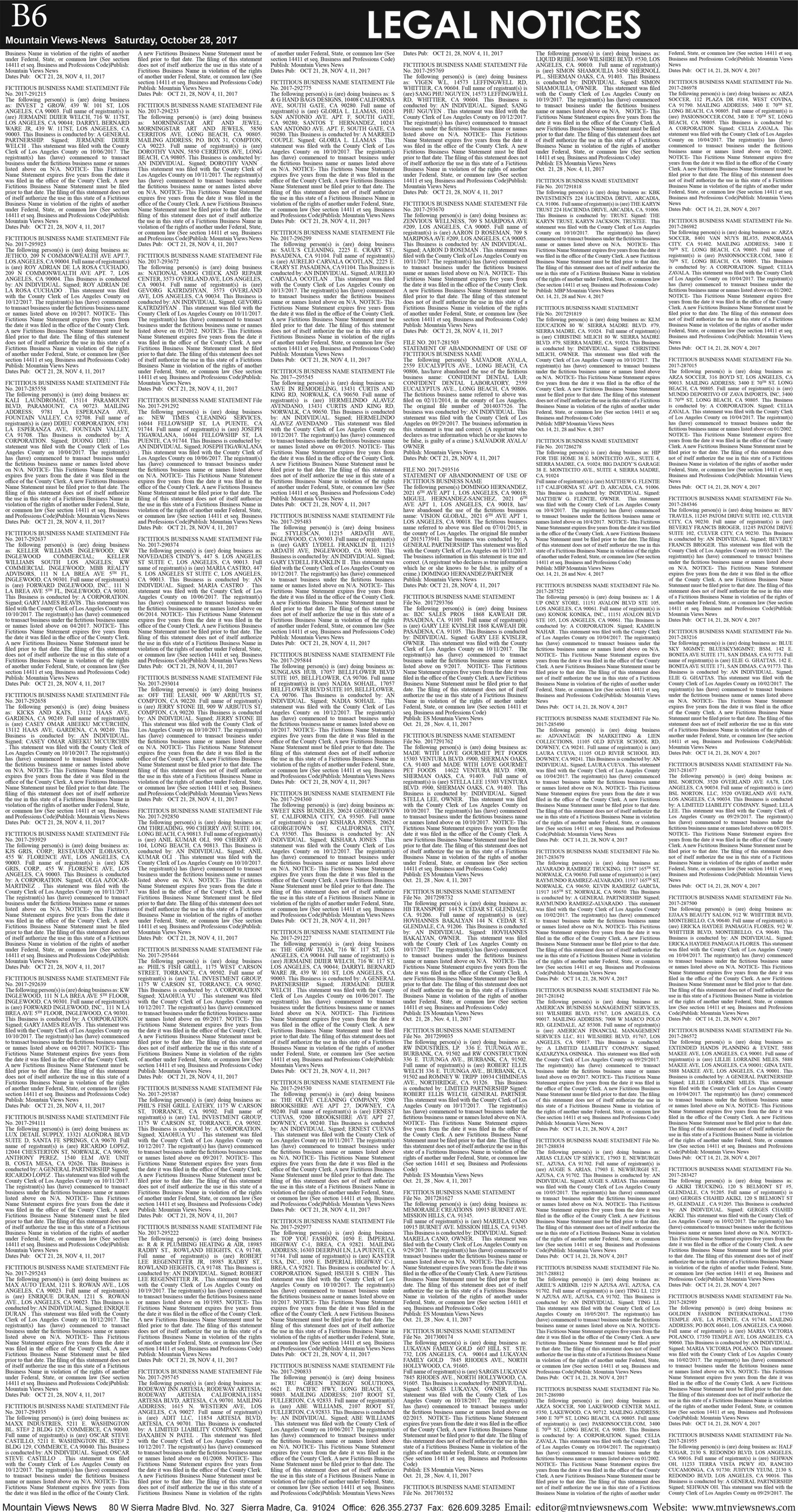 MVNews this week:  Page B:6