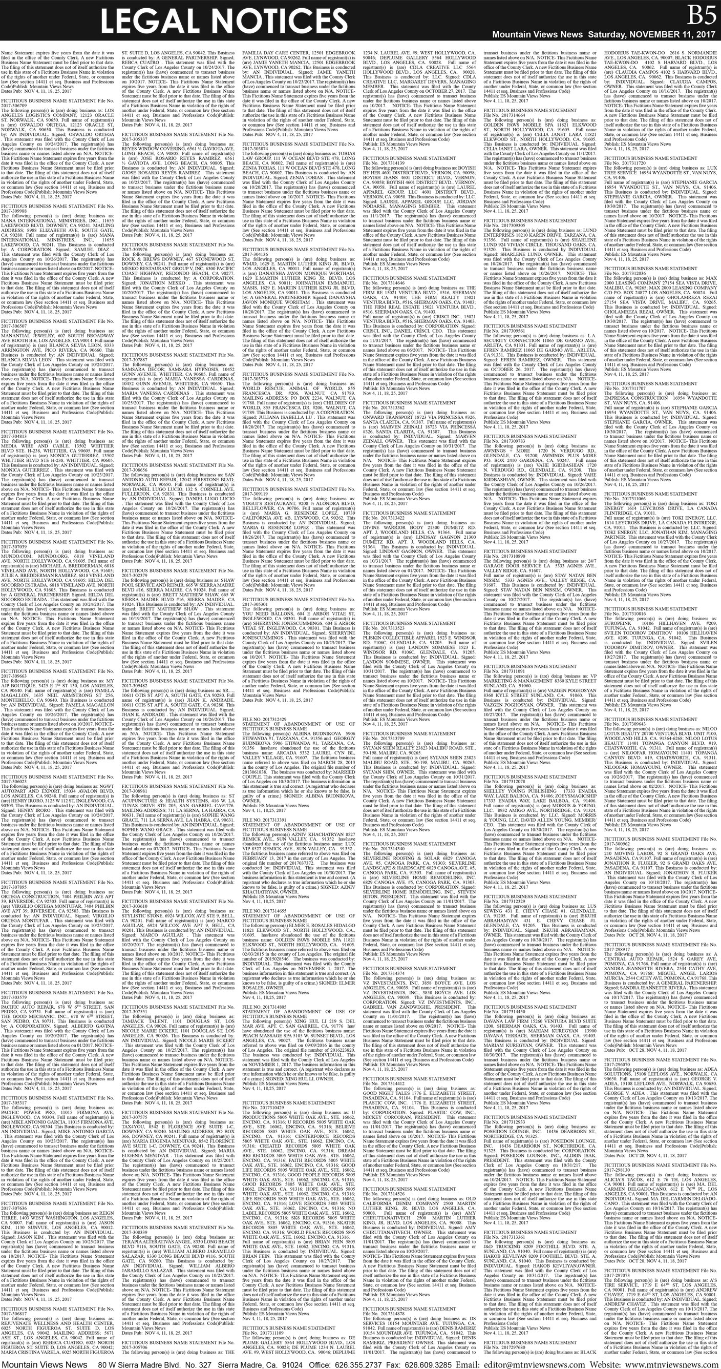 MVNews this week:  Page B:5