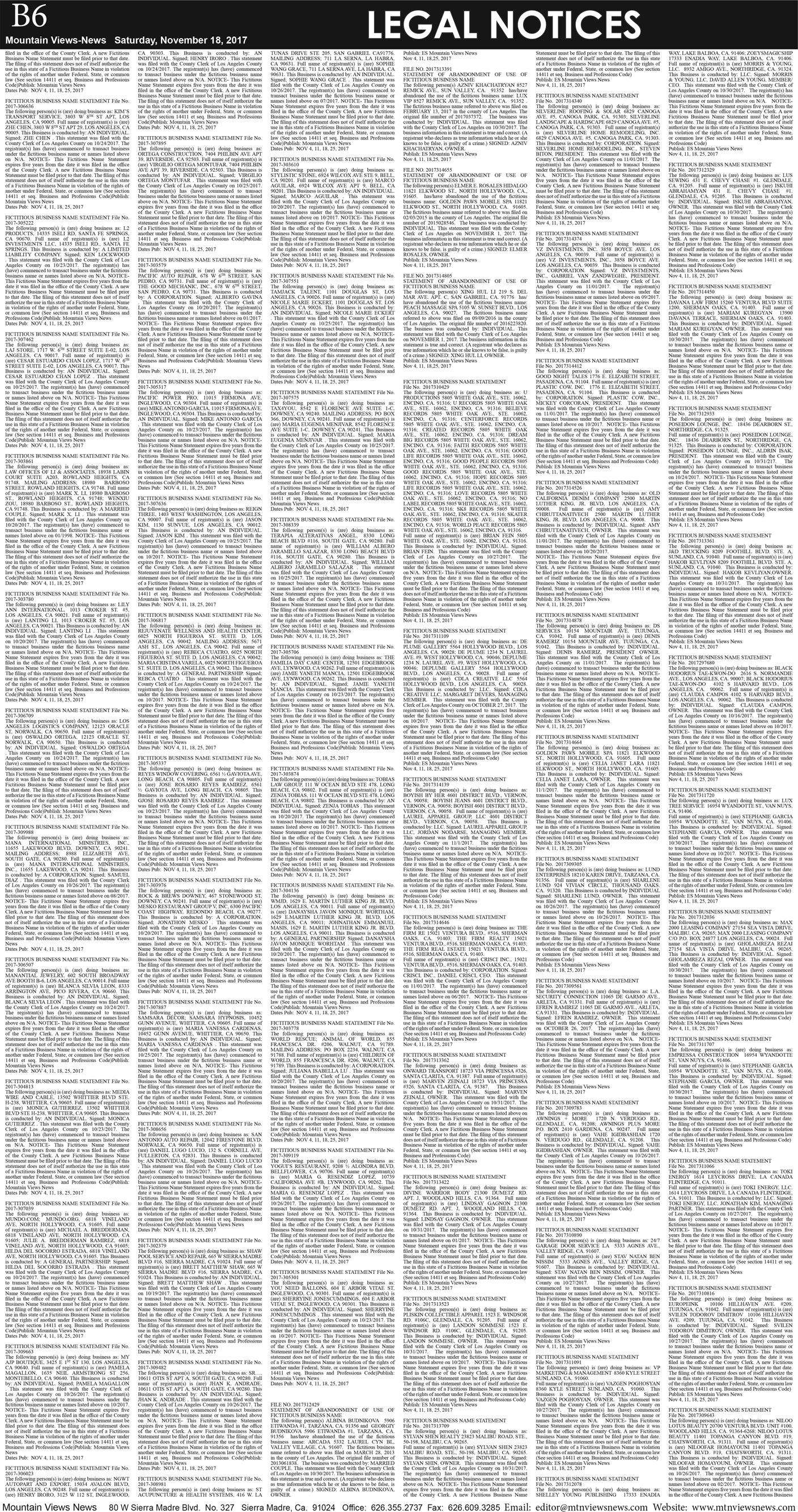 MVNews this week:  Page B:6