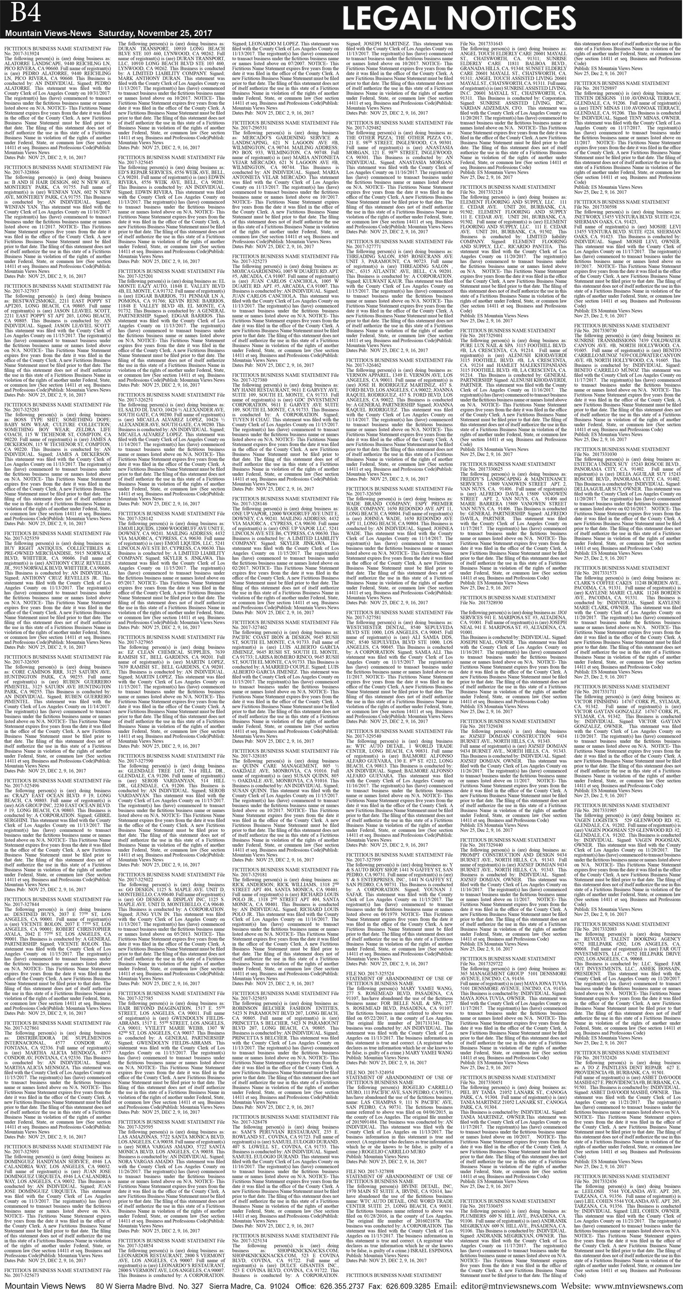 MVNews this week:  Page B:4