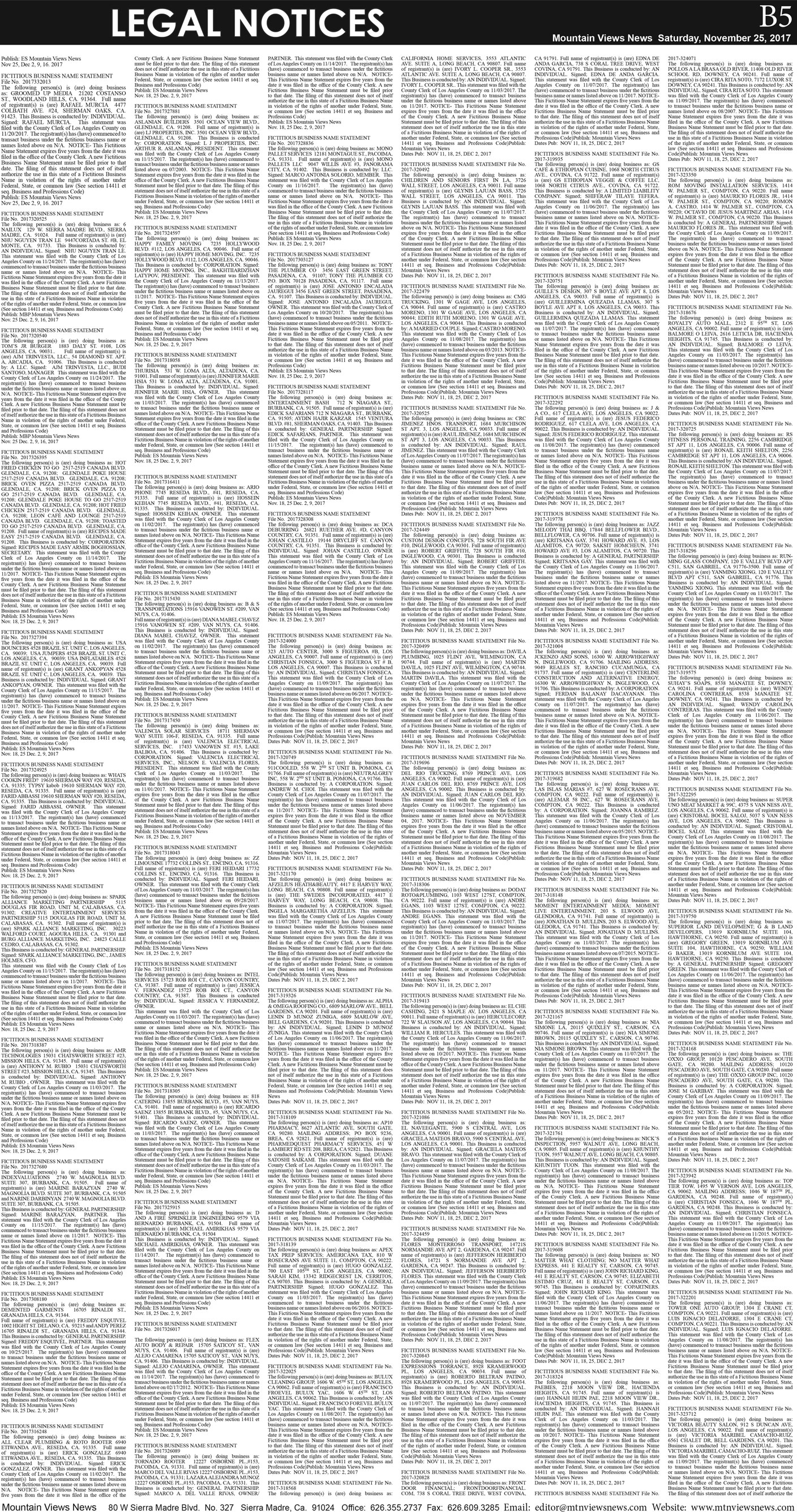 MVNews this week:  Page B:5