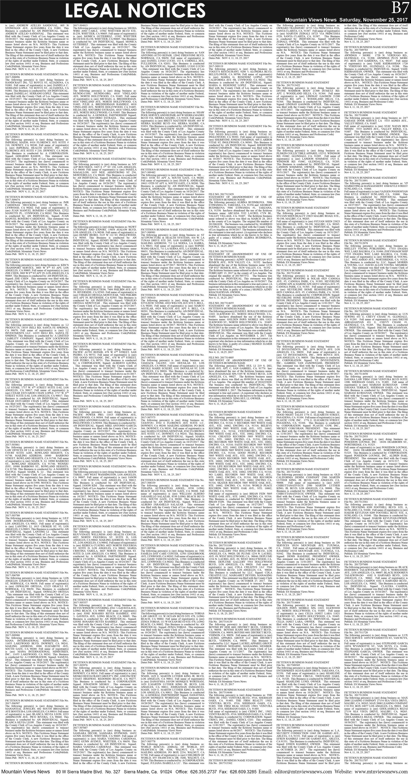 MVNews this week:  Page B:7