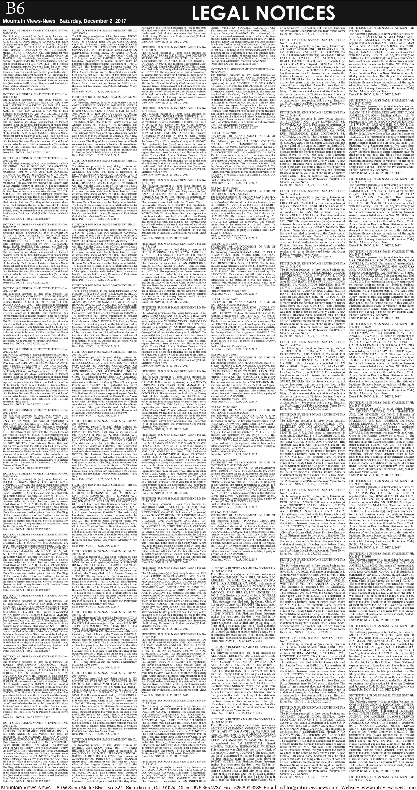 MVNews this week:  Page B:6