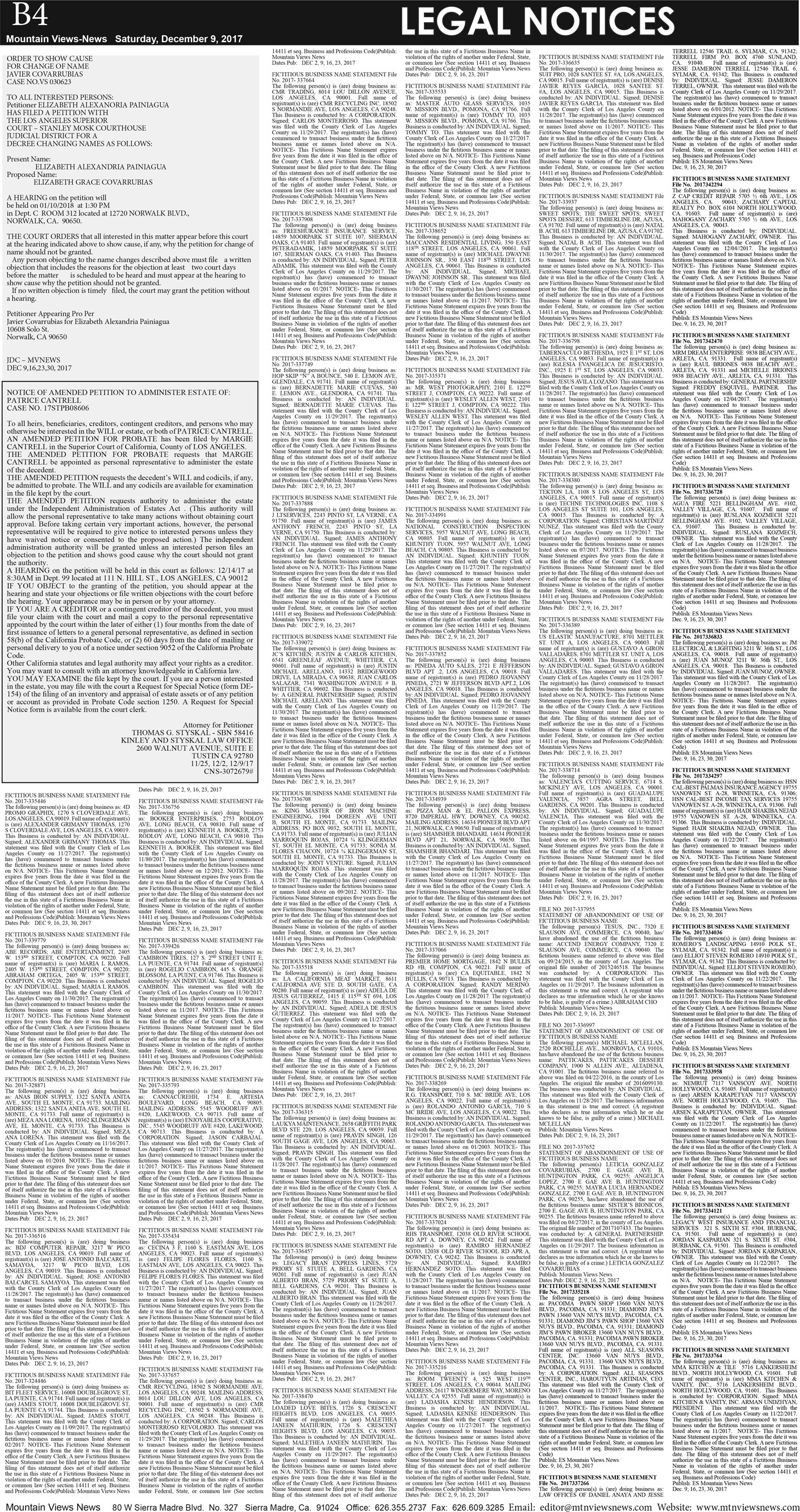 MVNews this week:  Page B:4