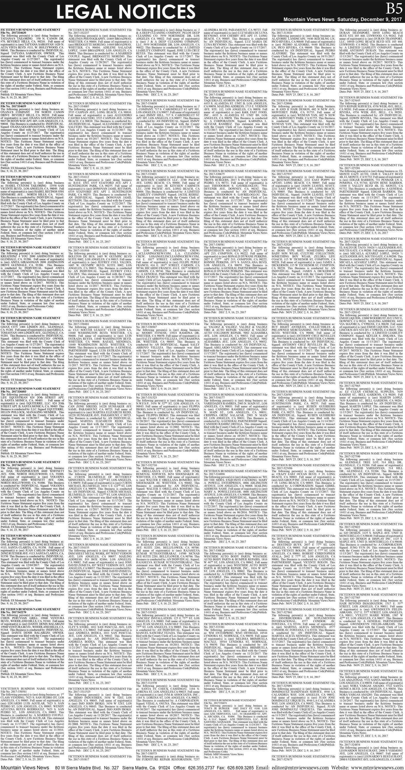 MVNews this week:  Page B:5