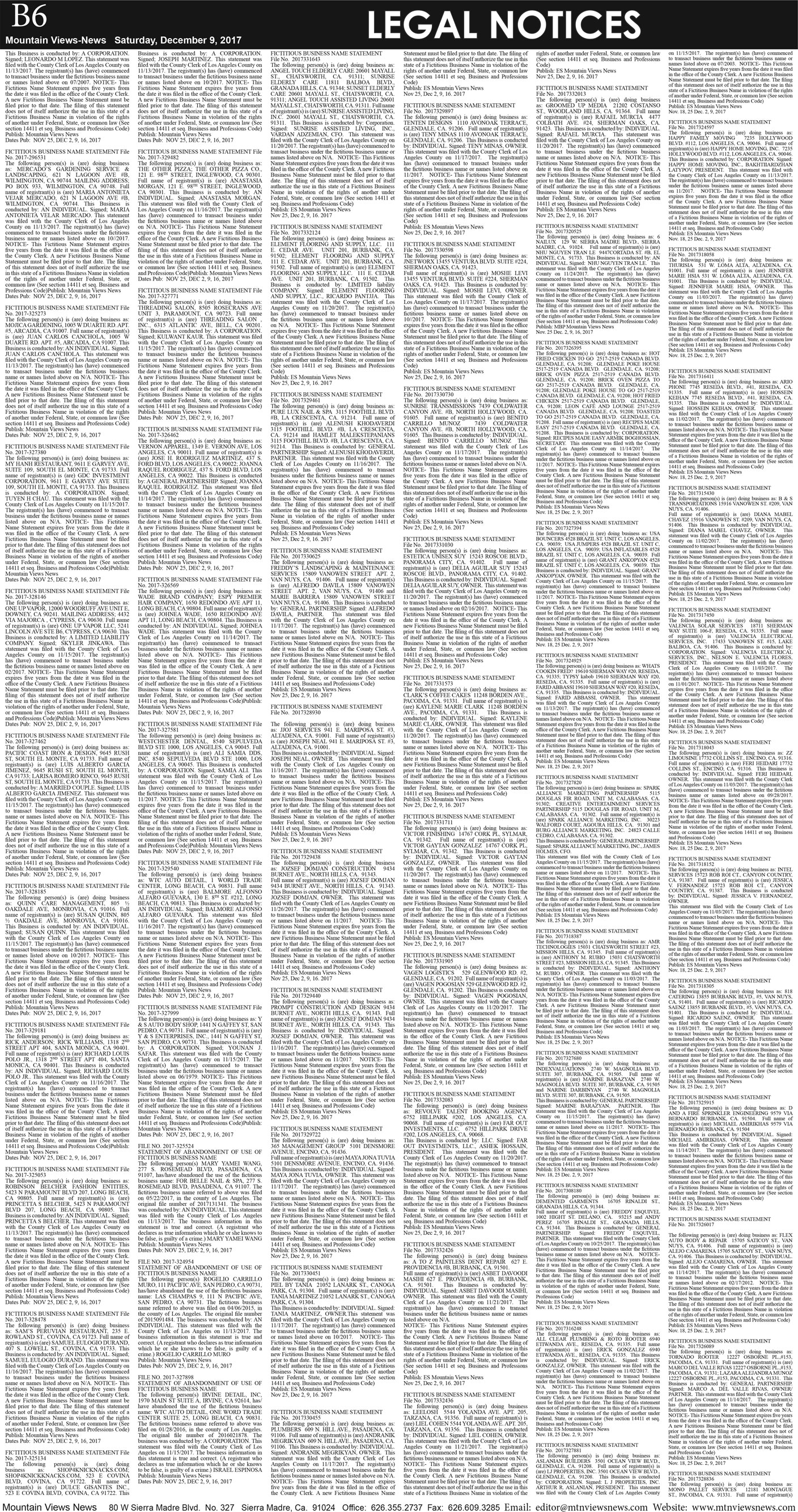 MVNews this week:  Page B:6