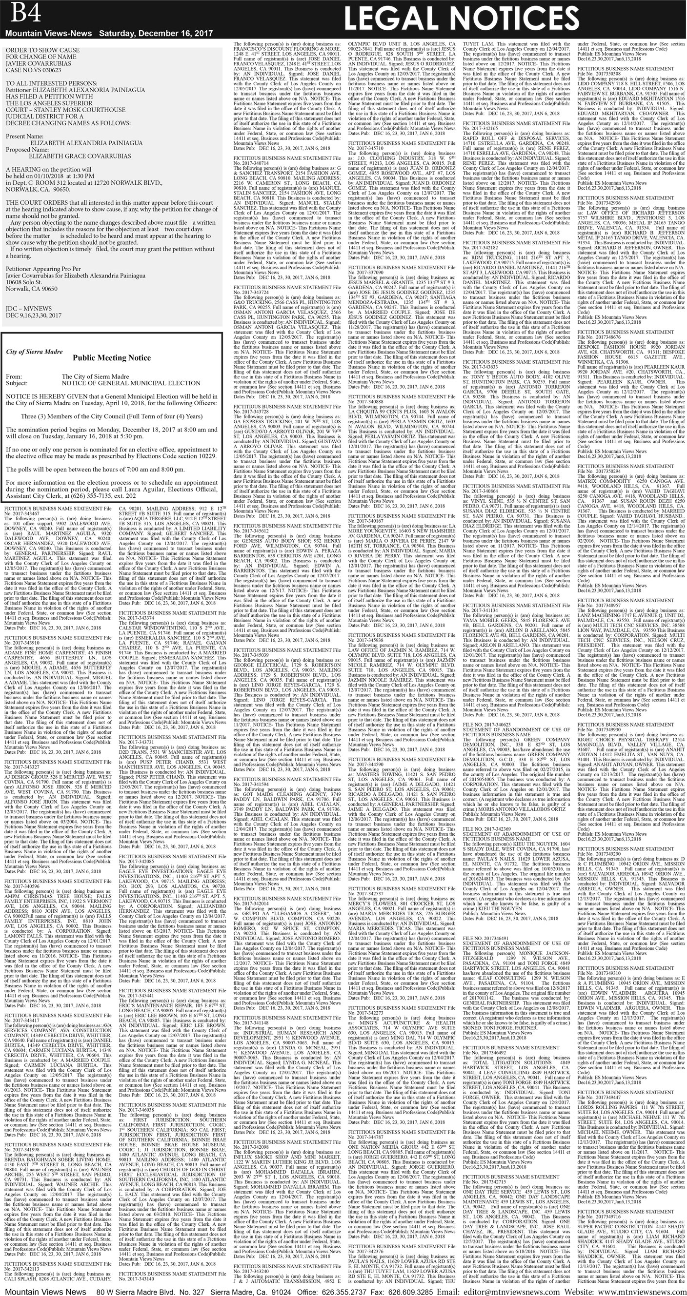 MVNews this week:  Page B:4