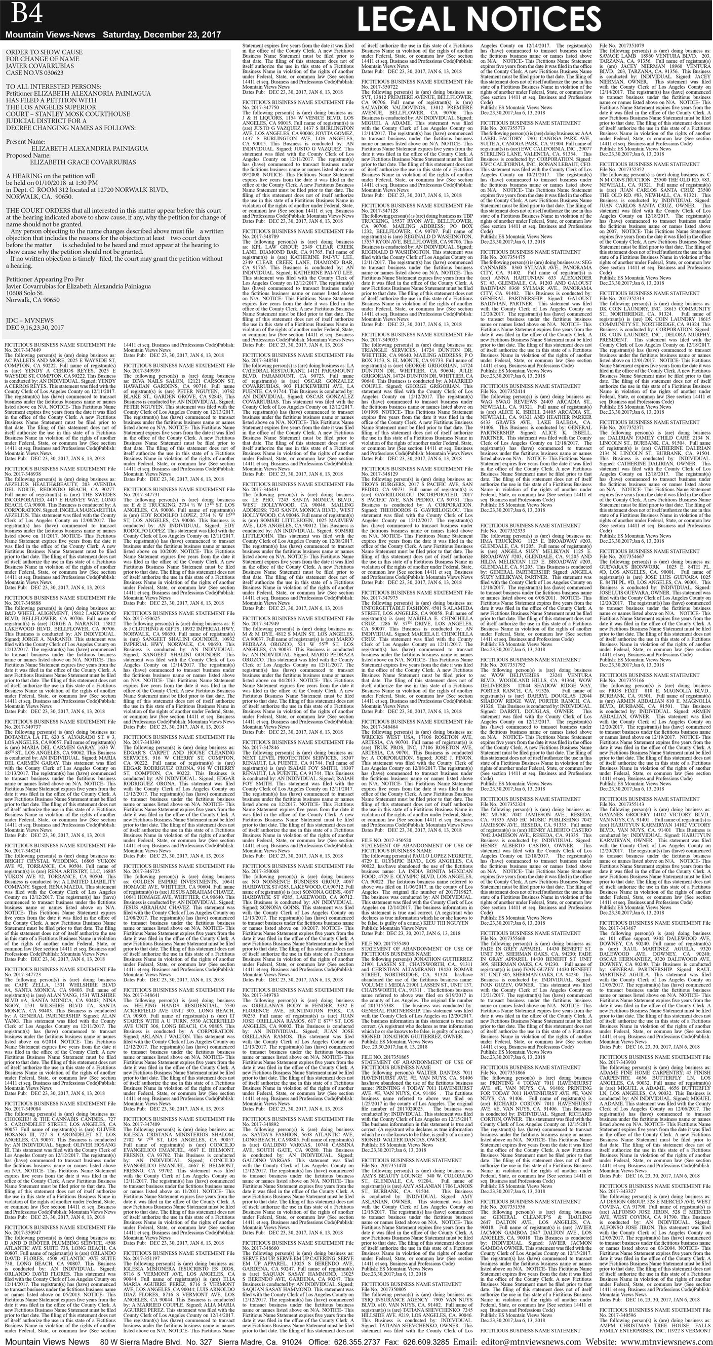 MVNews this week:  Page B:4