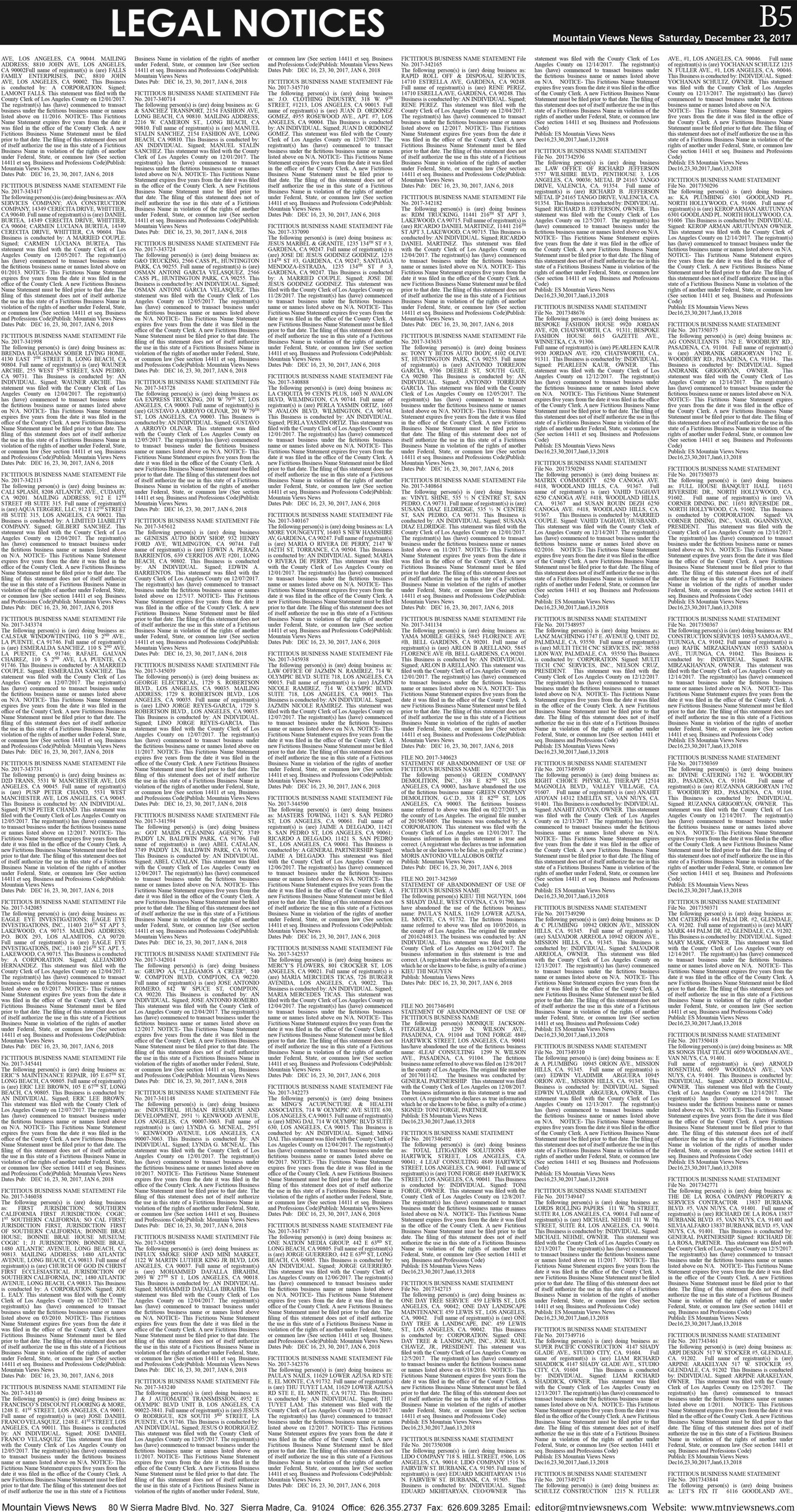 MVNews this week:  Page B:5