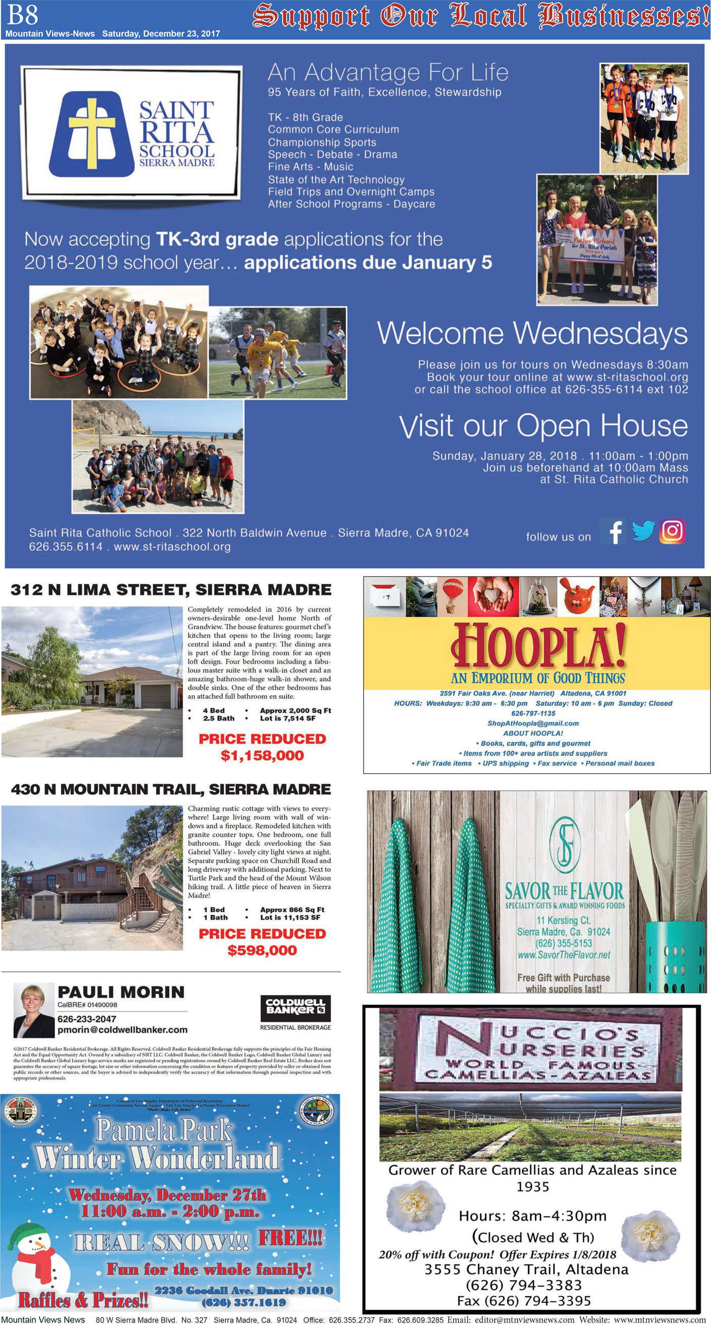 MVNews this week:  Page B:8