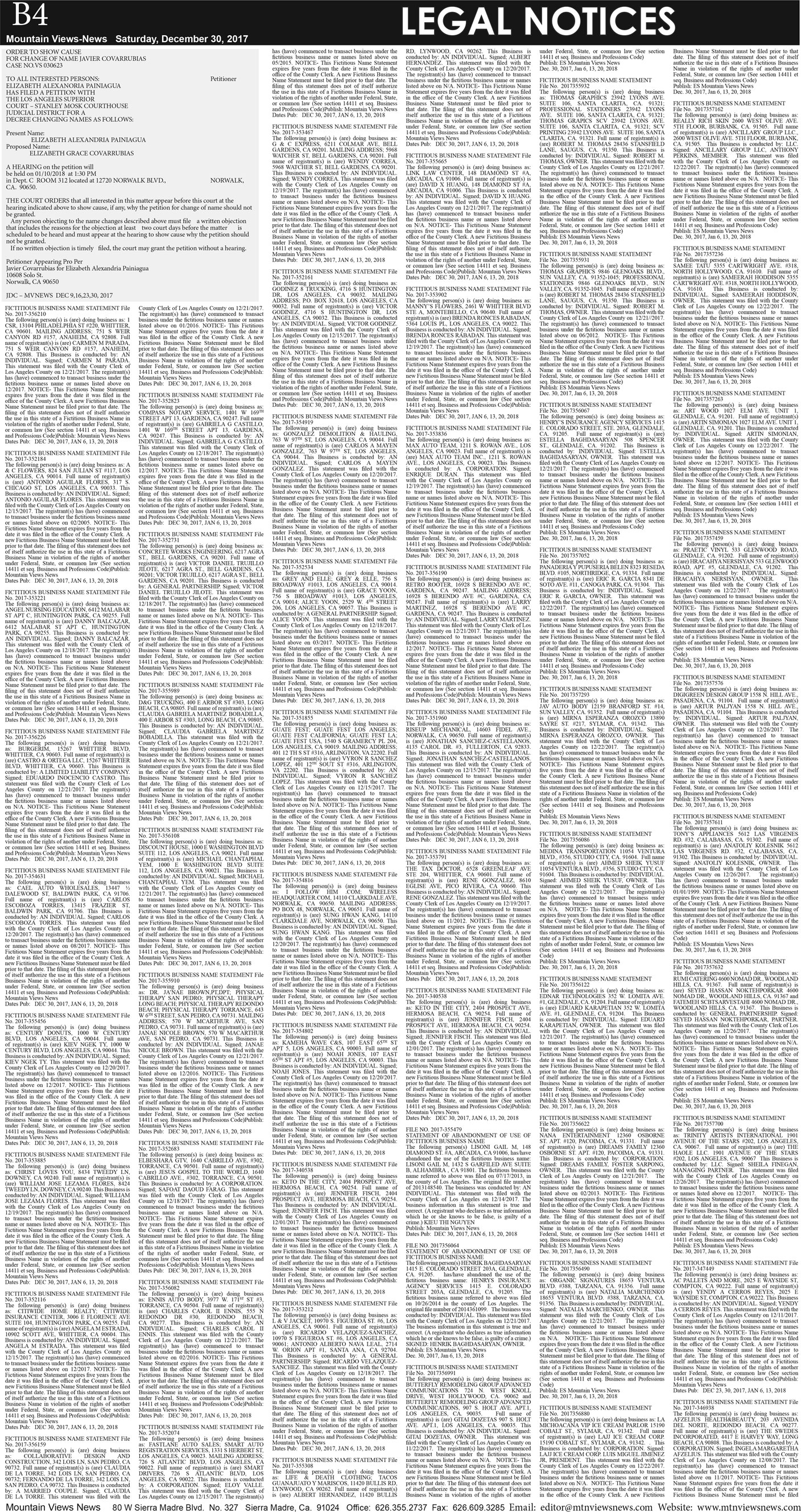 MVNews this week:  Page B:4