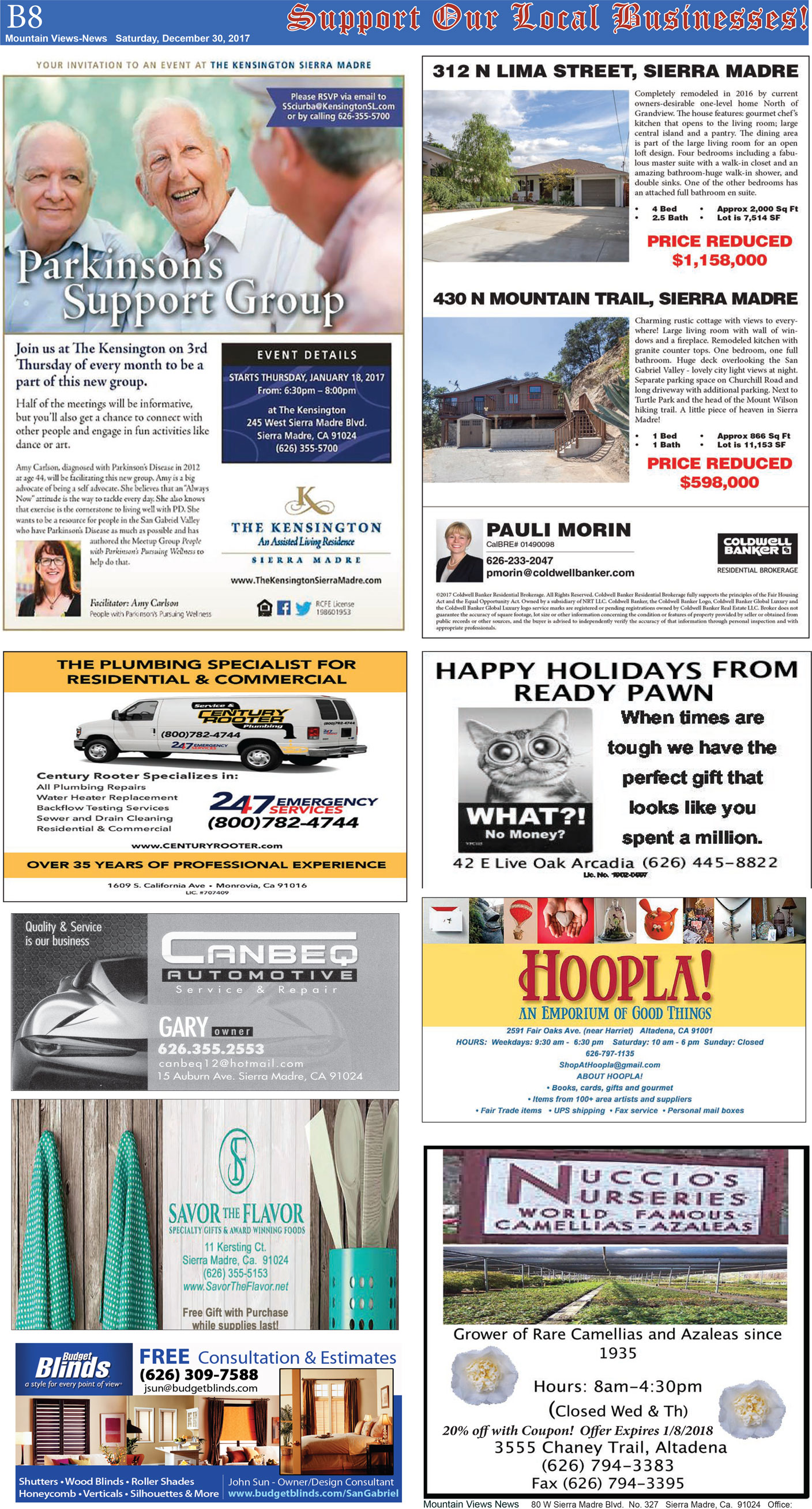 MVNews this week:  Page B:8