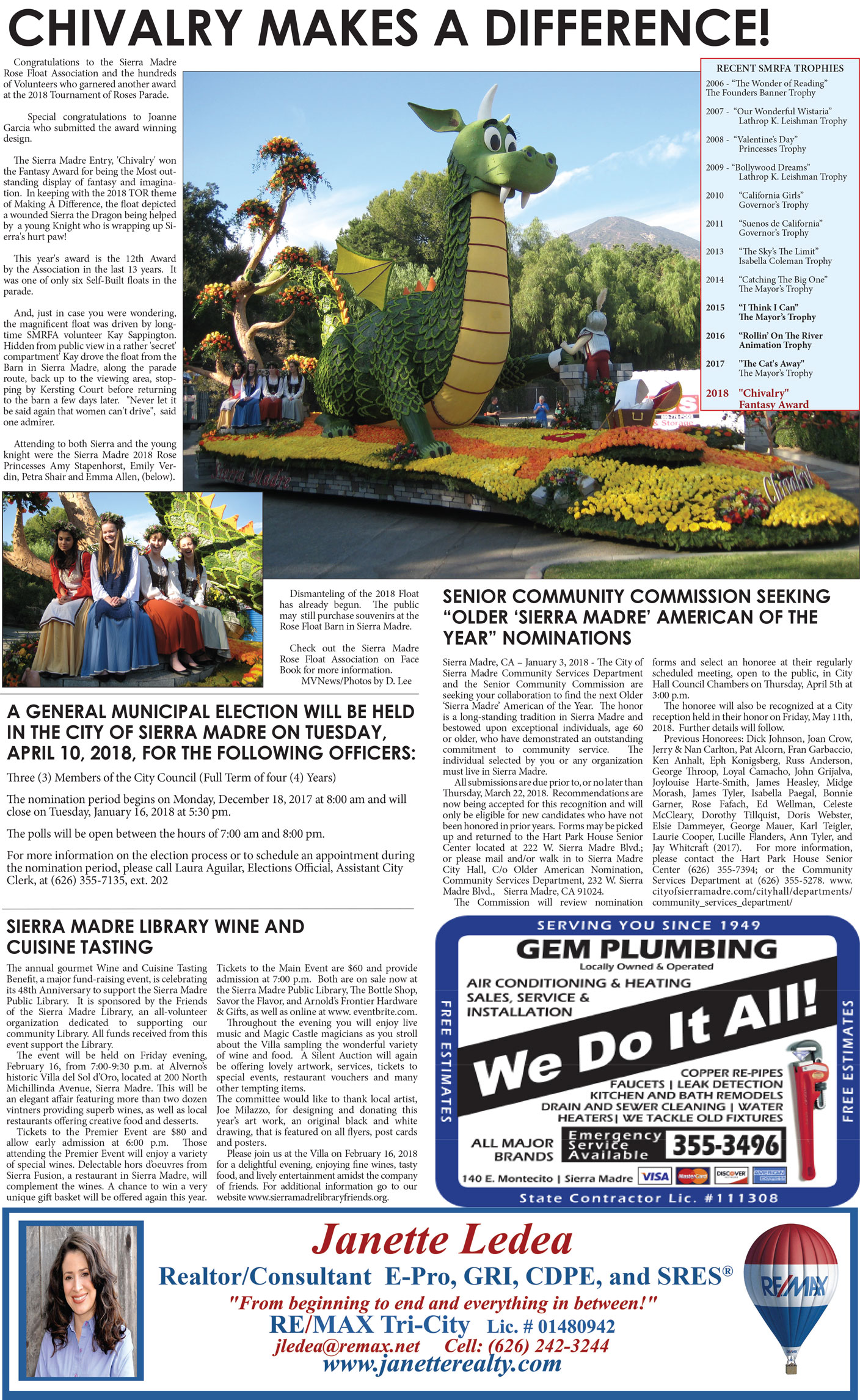 MVNews this week:  Page 1