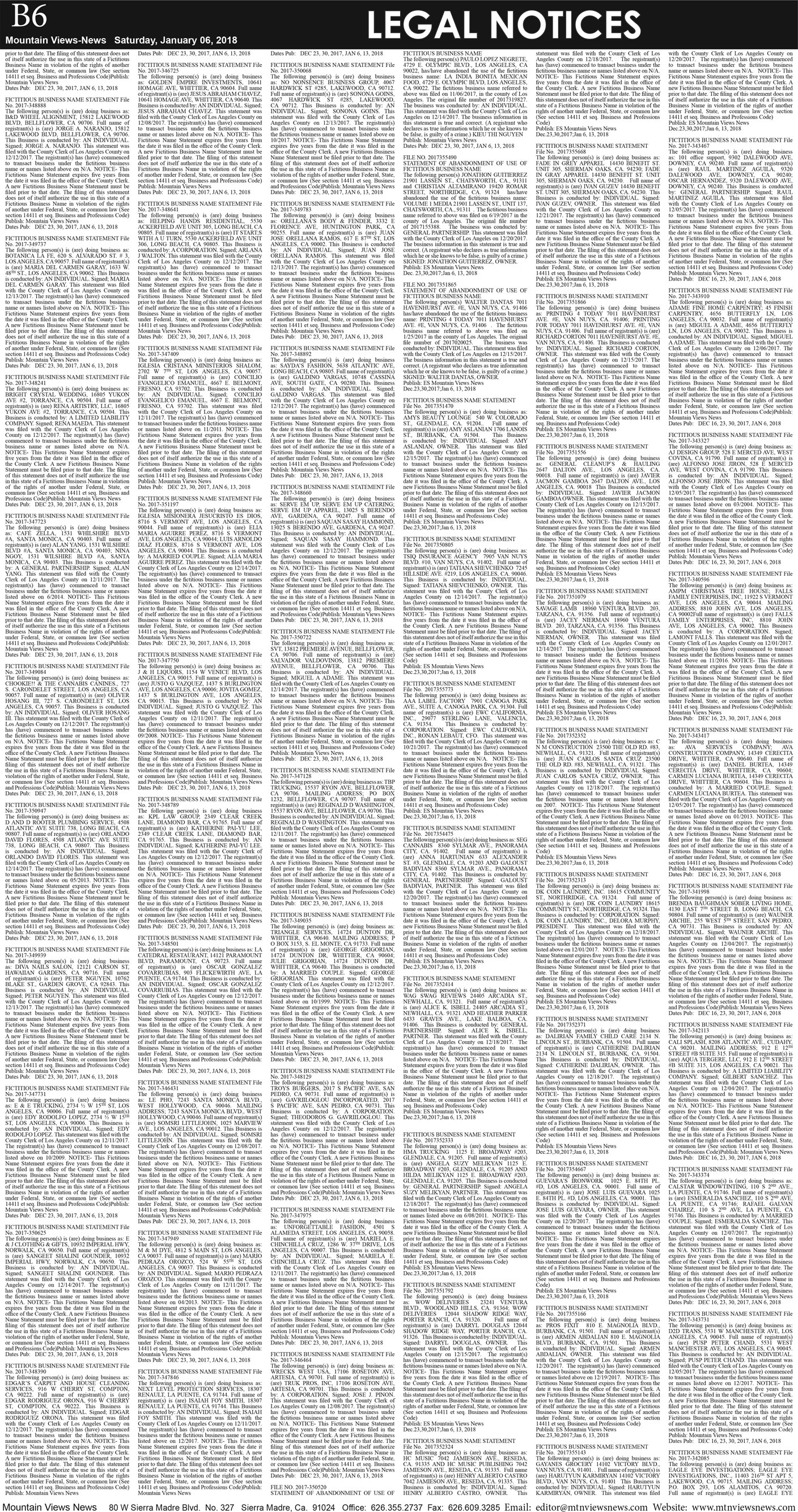 MVNews this week:  Page B:6