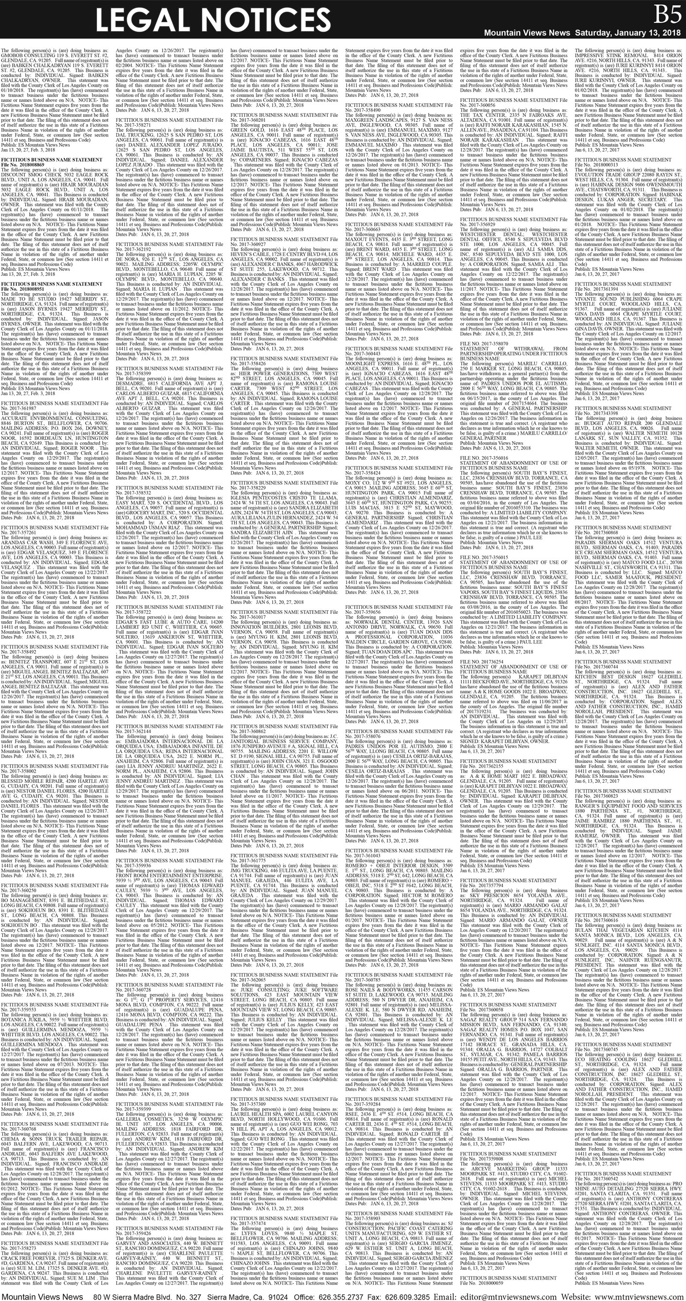 MVNews this week:  Page B:5