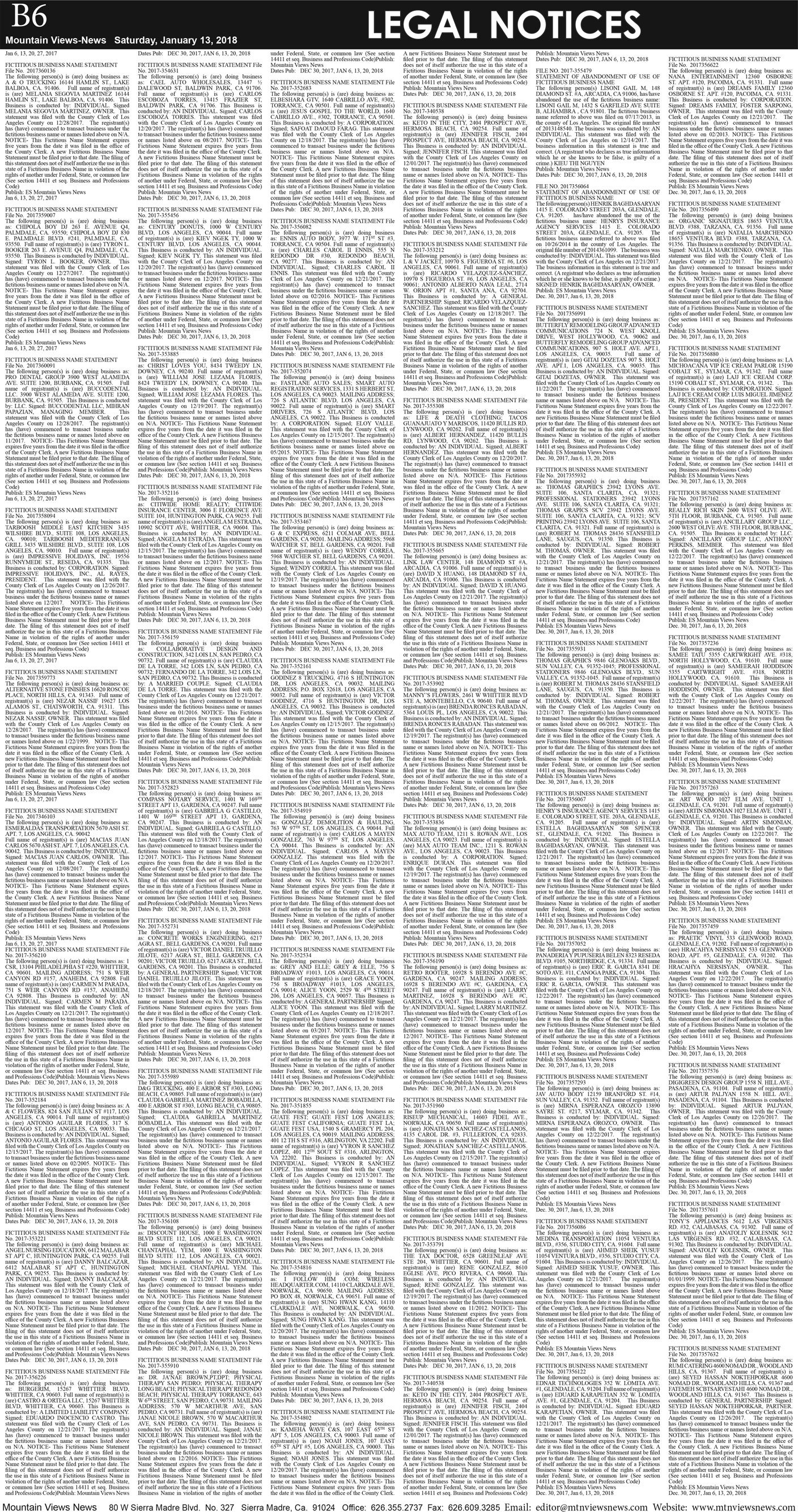 MVNews this week:  Page B:6