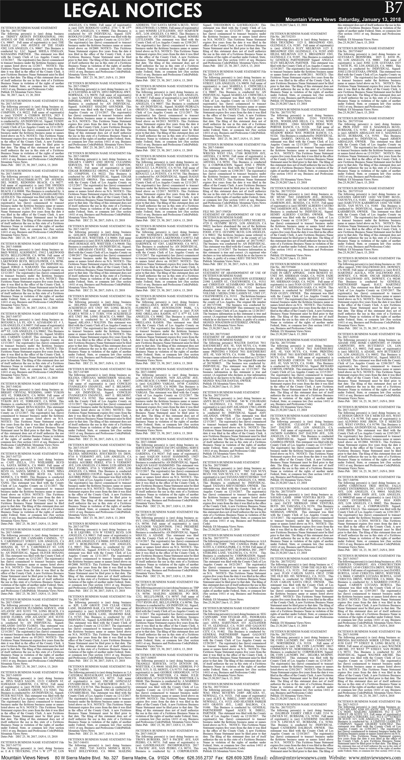 MVNews this week:  Page B:7