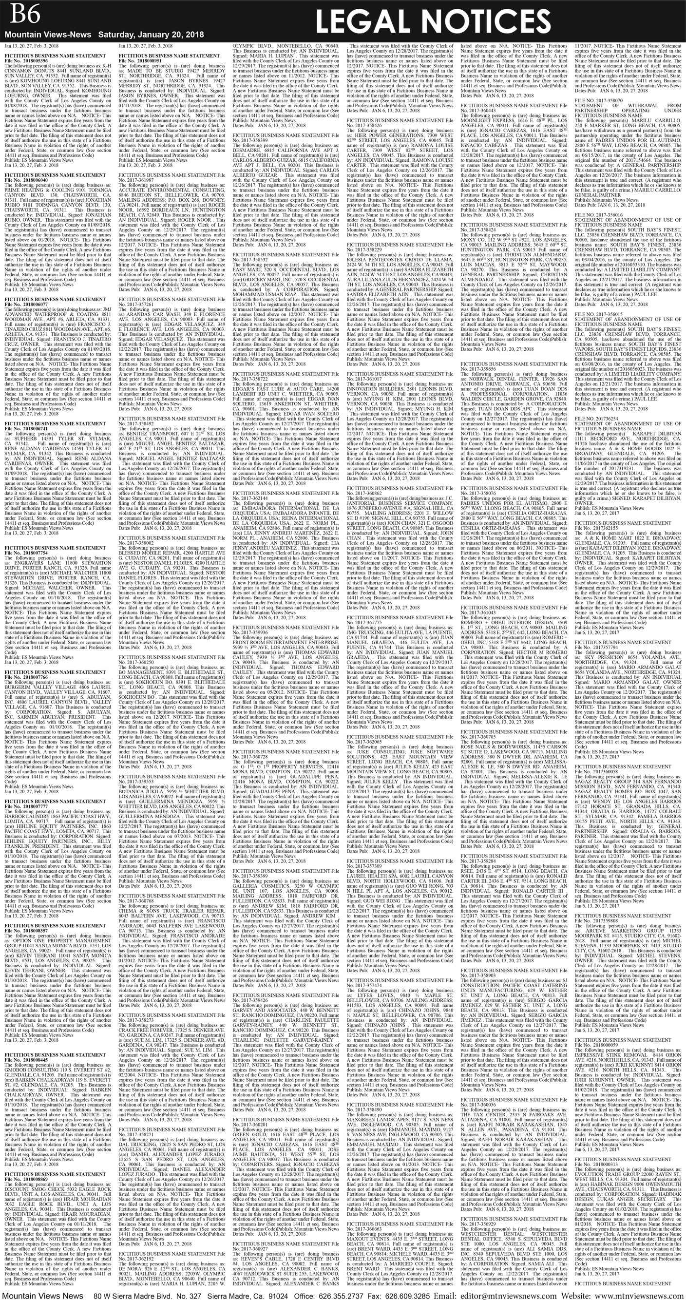 MVNews this week:  Page B:6