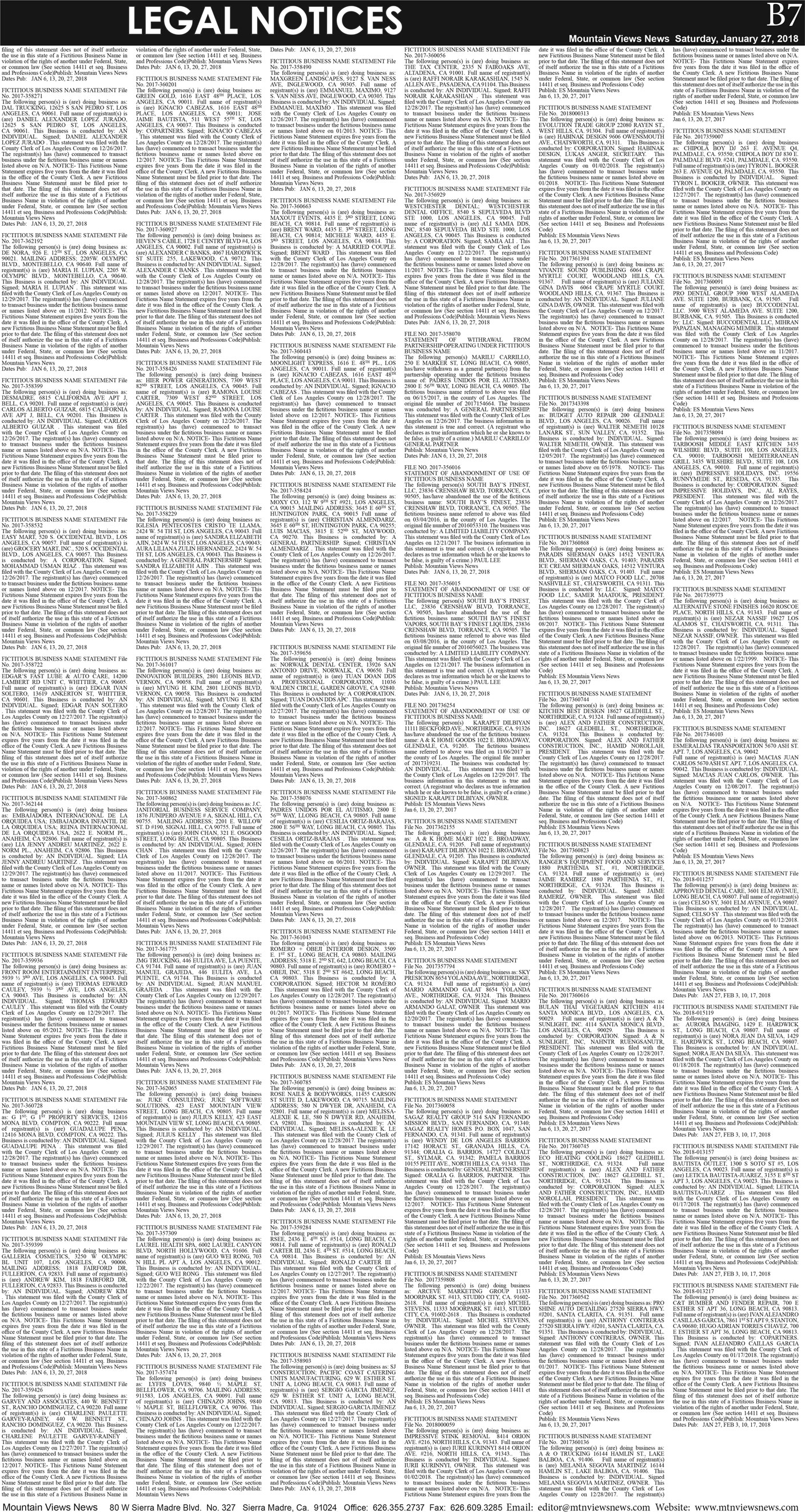 MVNews this week:  Page B:7