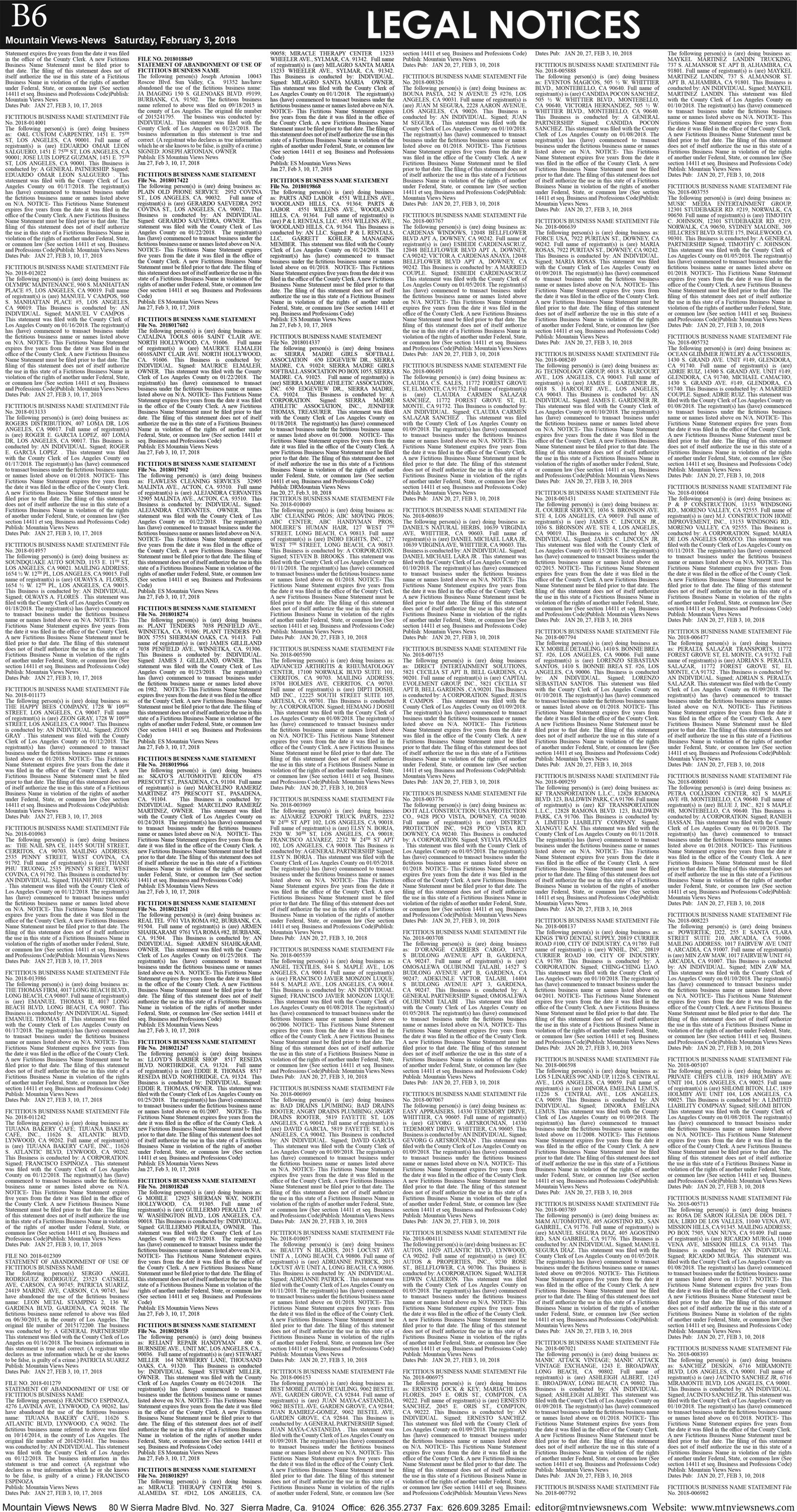 MVNews this week:  Page B:6