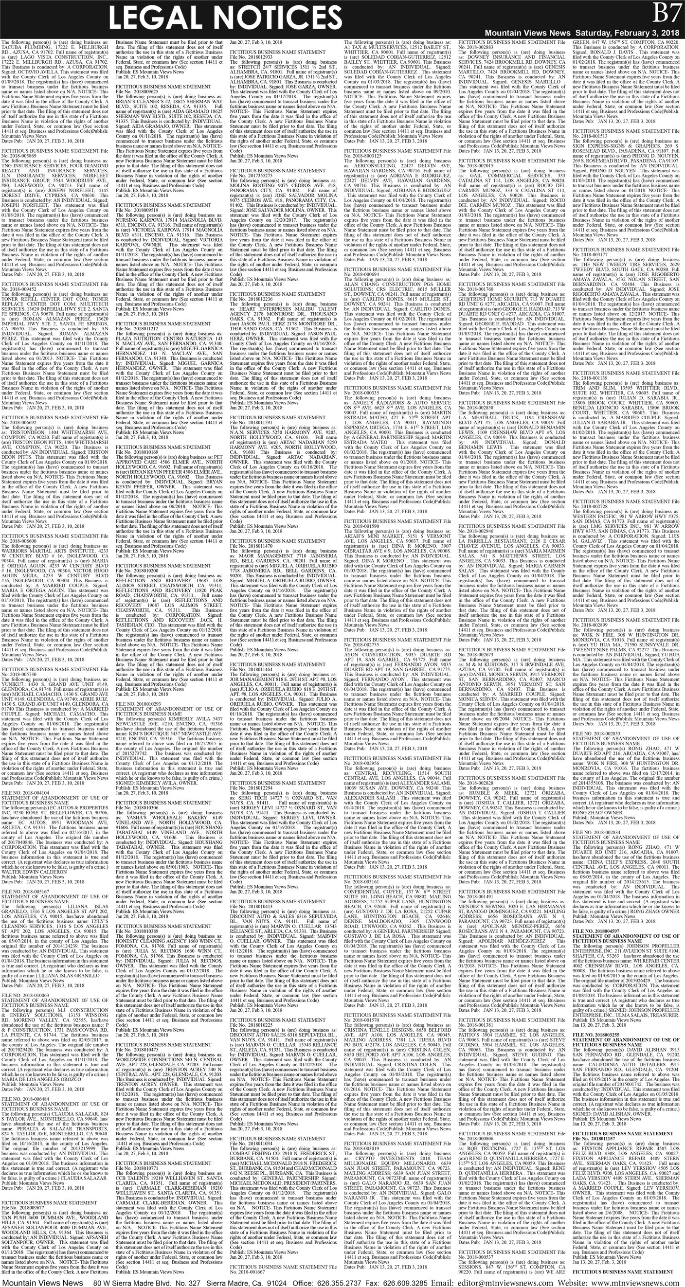 MVNews this week:  Page B:7