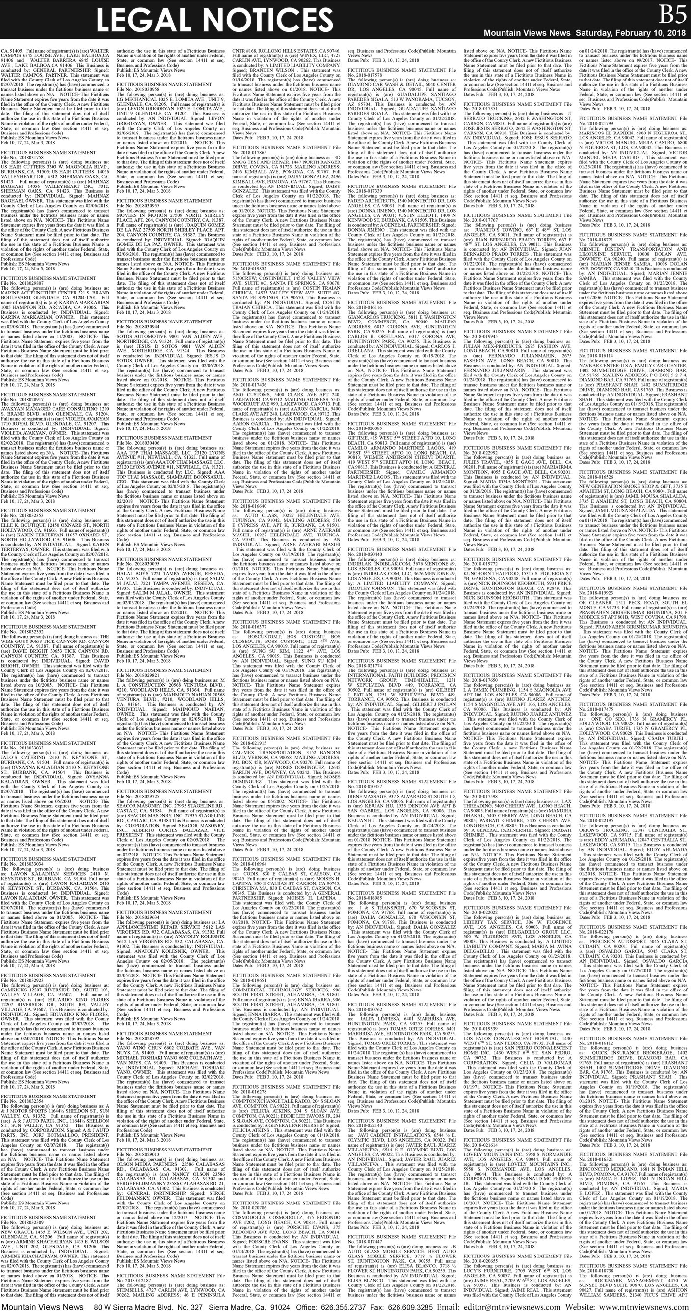 MVNews this week:  Page B:5