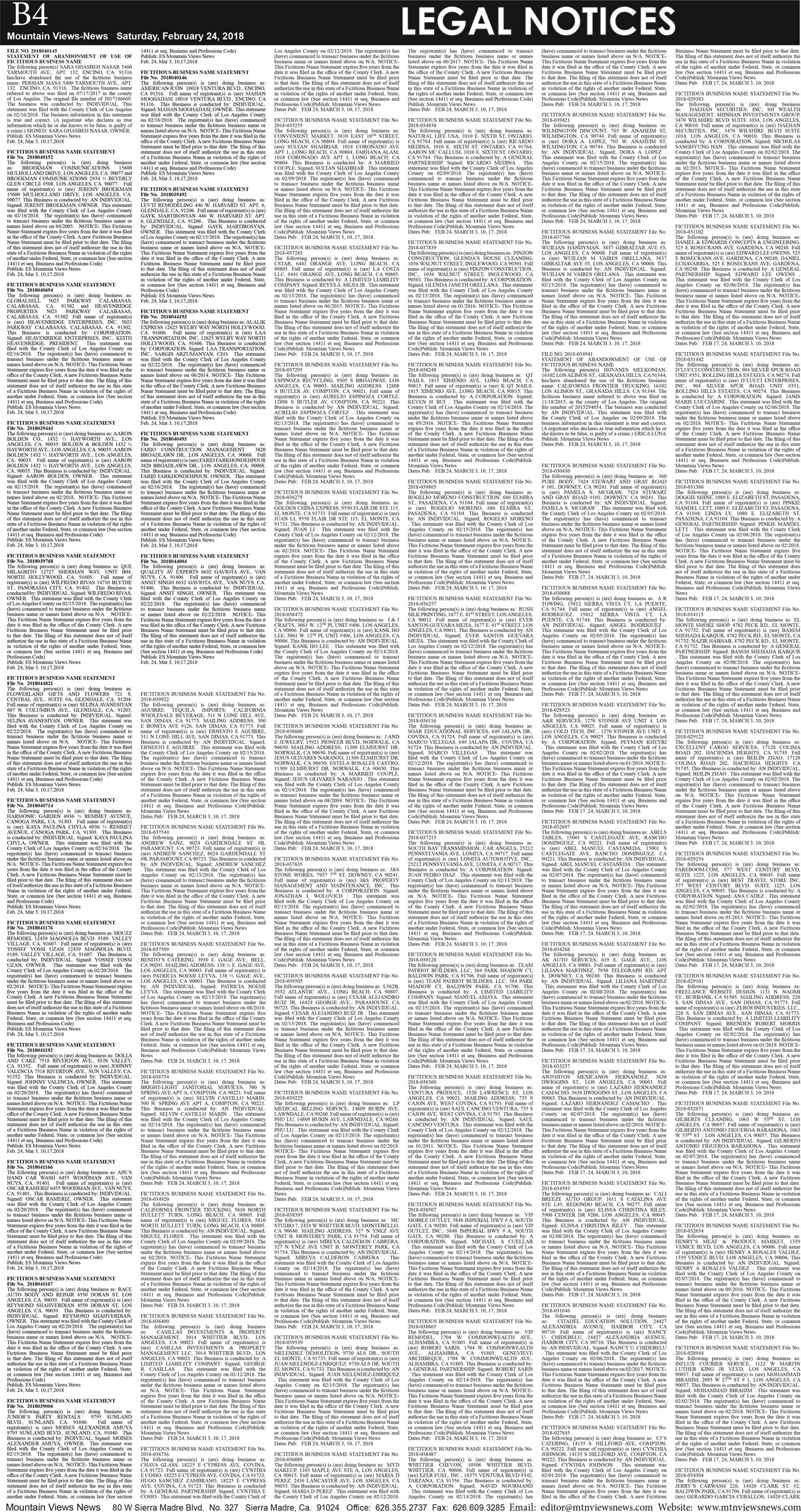 MVNews this week:  Page B:4