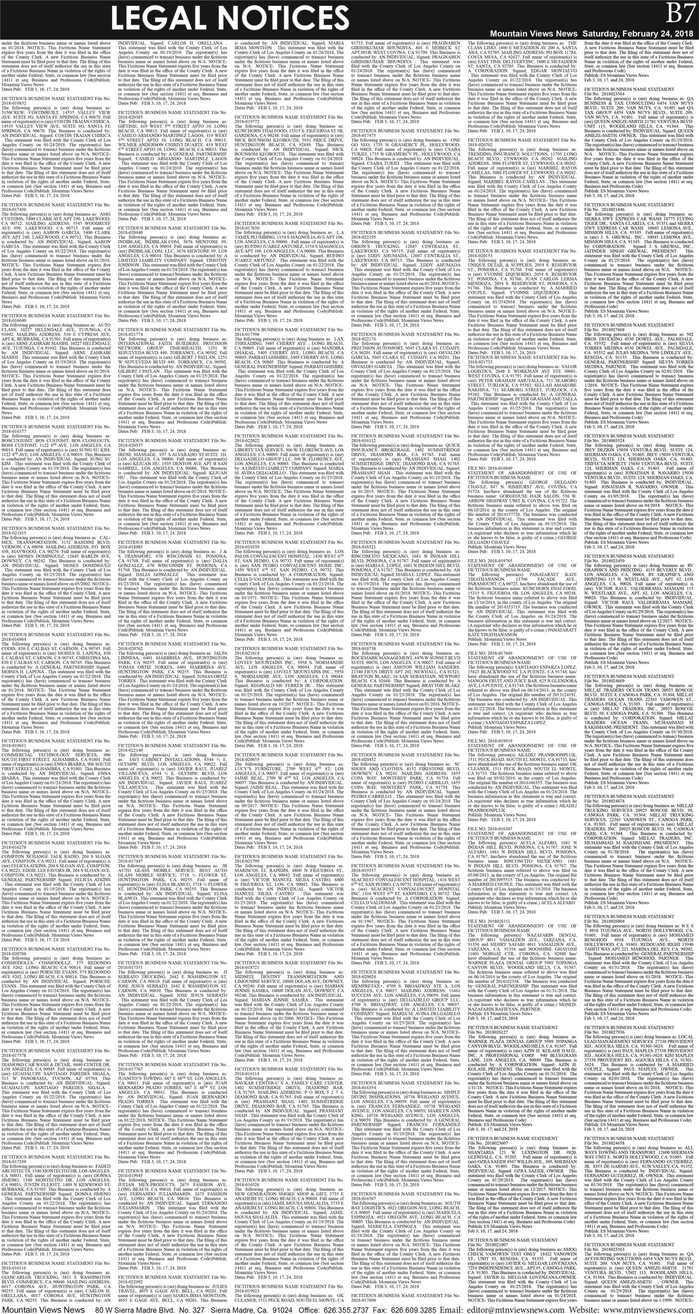 MVNews this week:  Page B:7