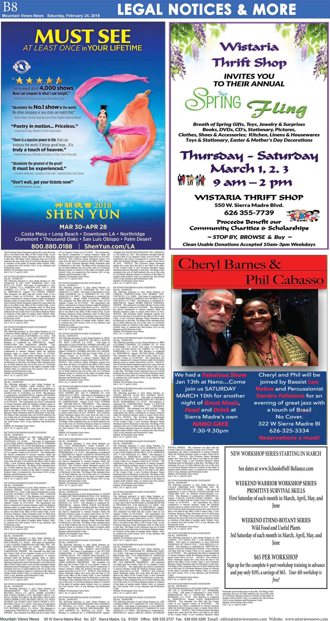 MVNews this week:  Page B:8